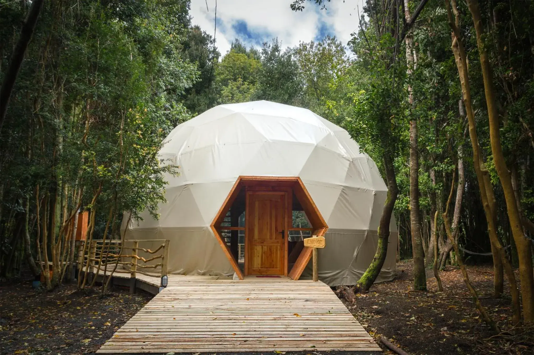 Photo of the whole room in Cabañas Ensenada Bosque Nativo Photo of the whole room in Cabañas Ensenada Bosque Nativo
