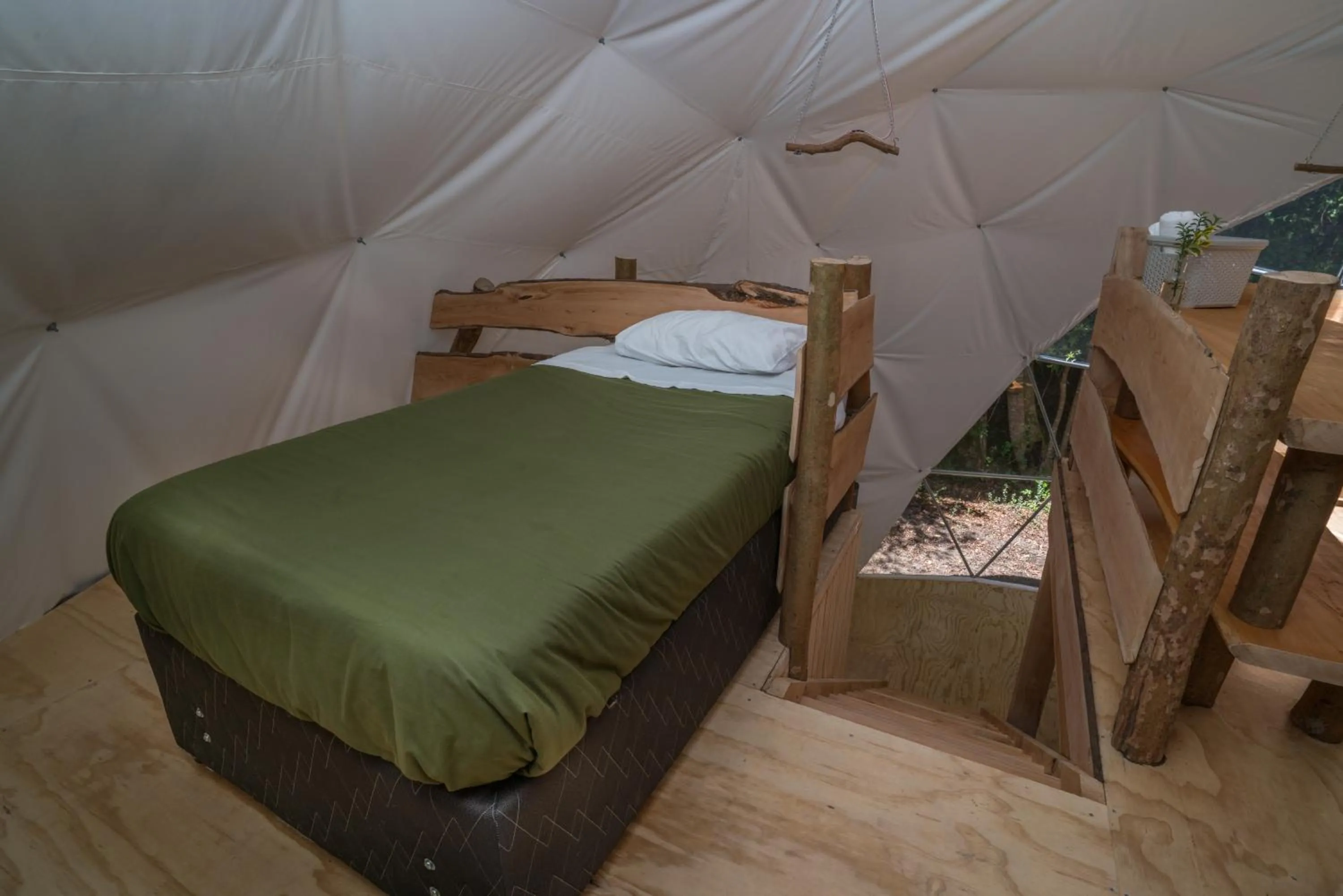 Bedroom, Bed in Cabañas Ensenada Bosque Nativo