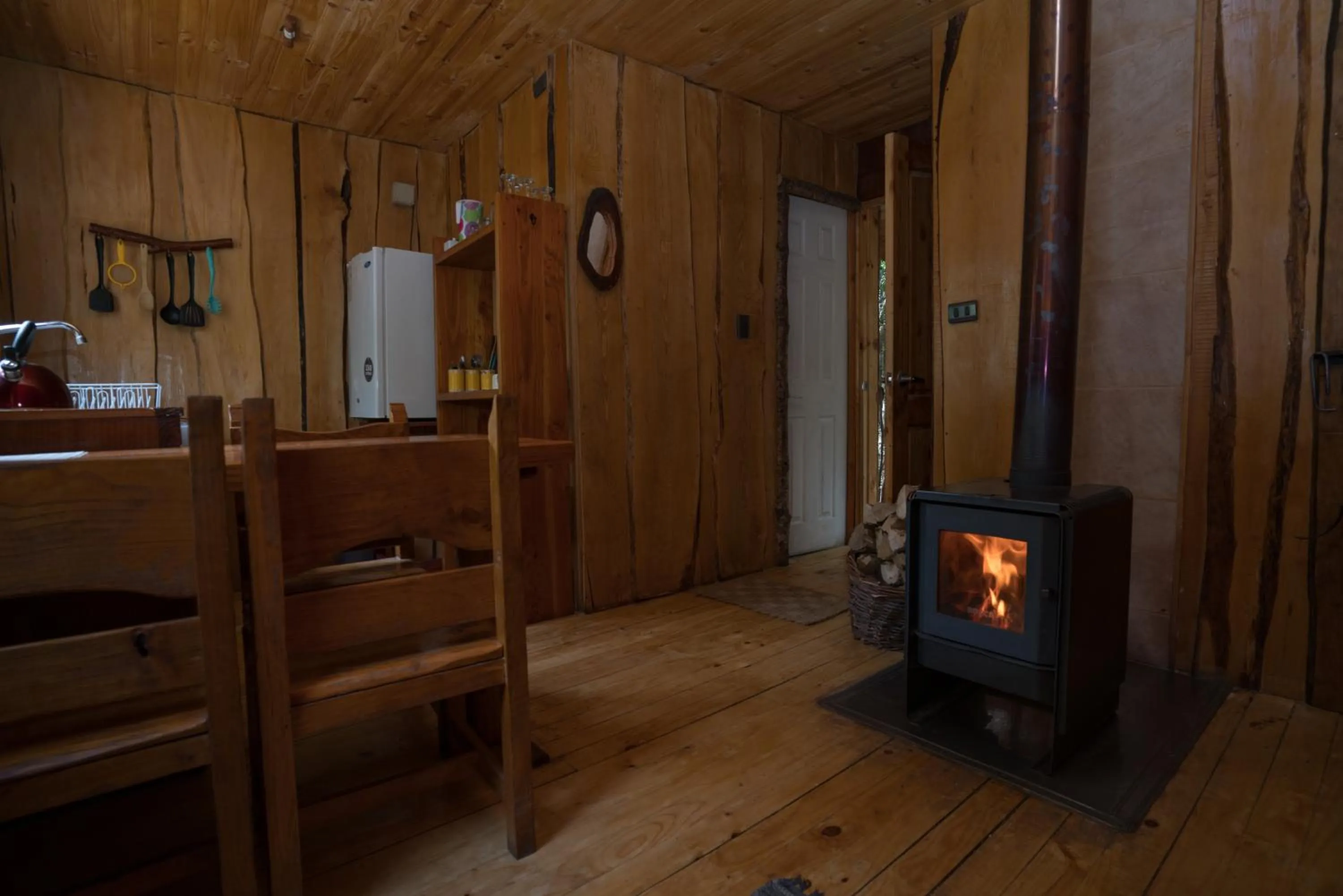 flat iron in Cabañas Ensenada Bosque Nativo