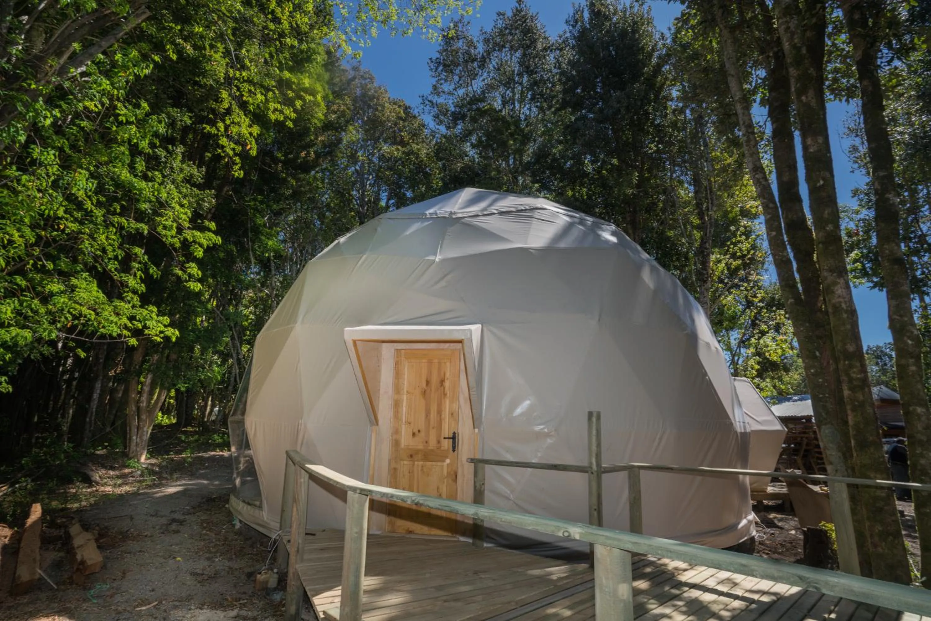 Facade/entrance in Cabañas Ensenada Bosque Nativo