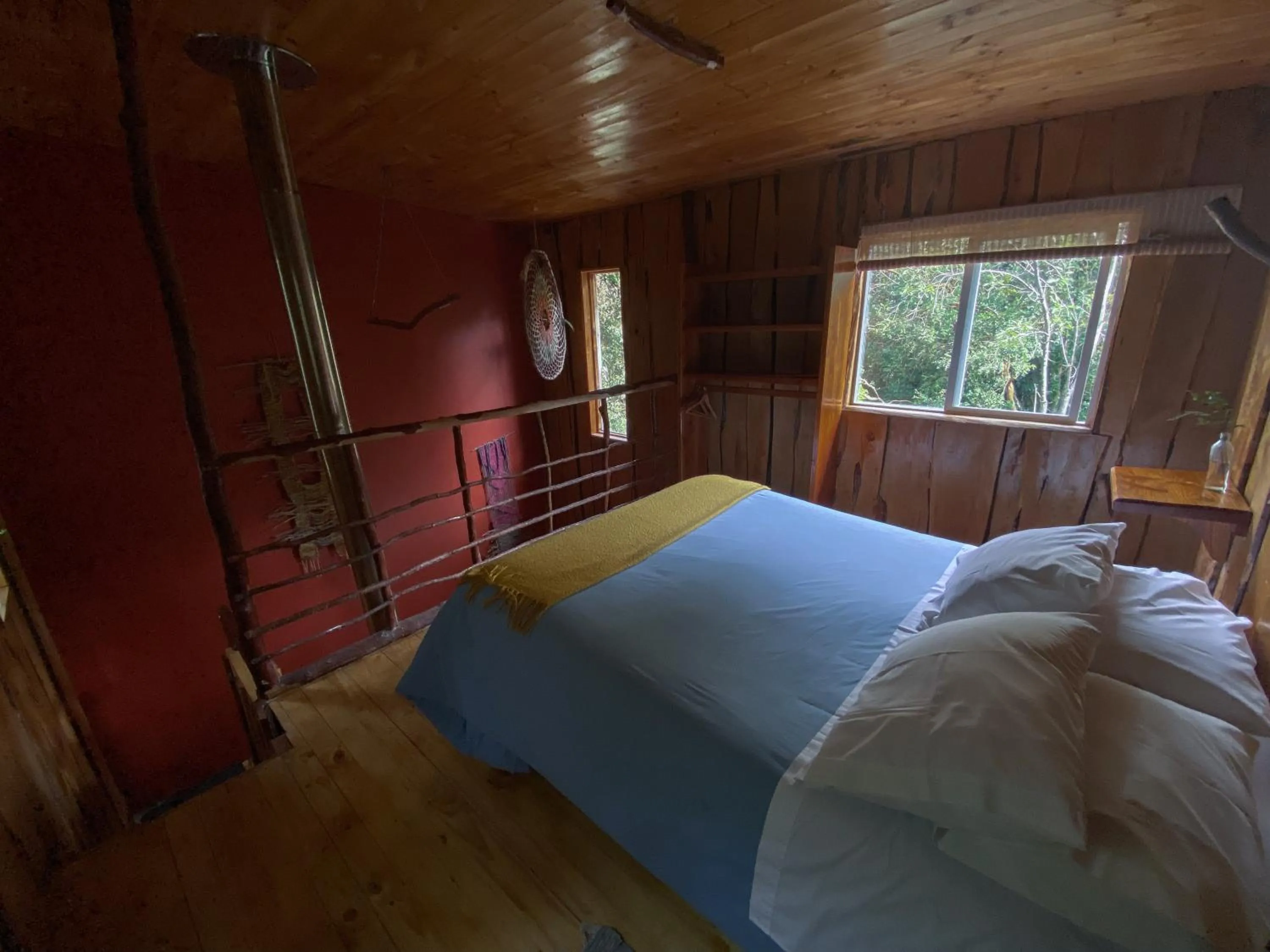 Photo of the whole room, Bed in Cabañas Ensenada Bosque Nativo