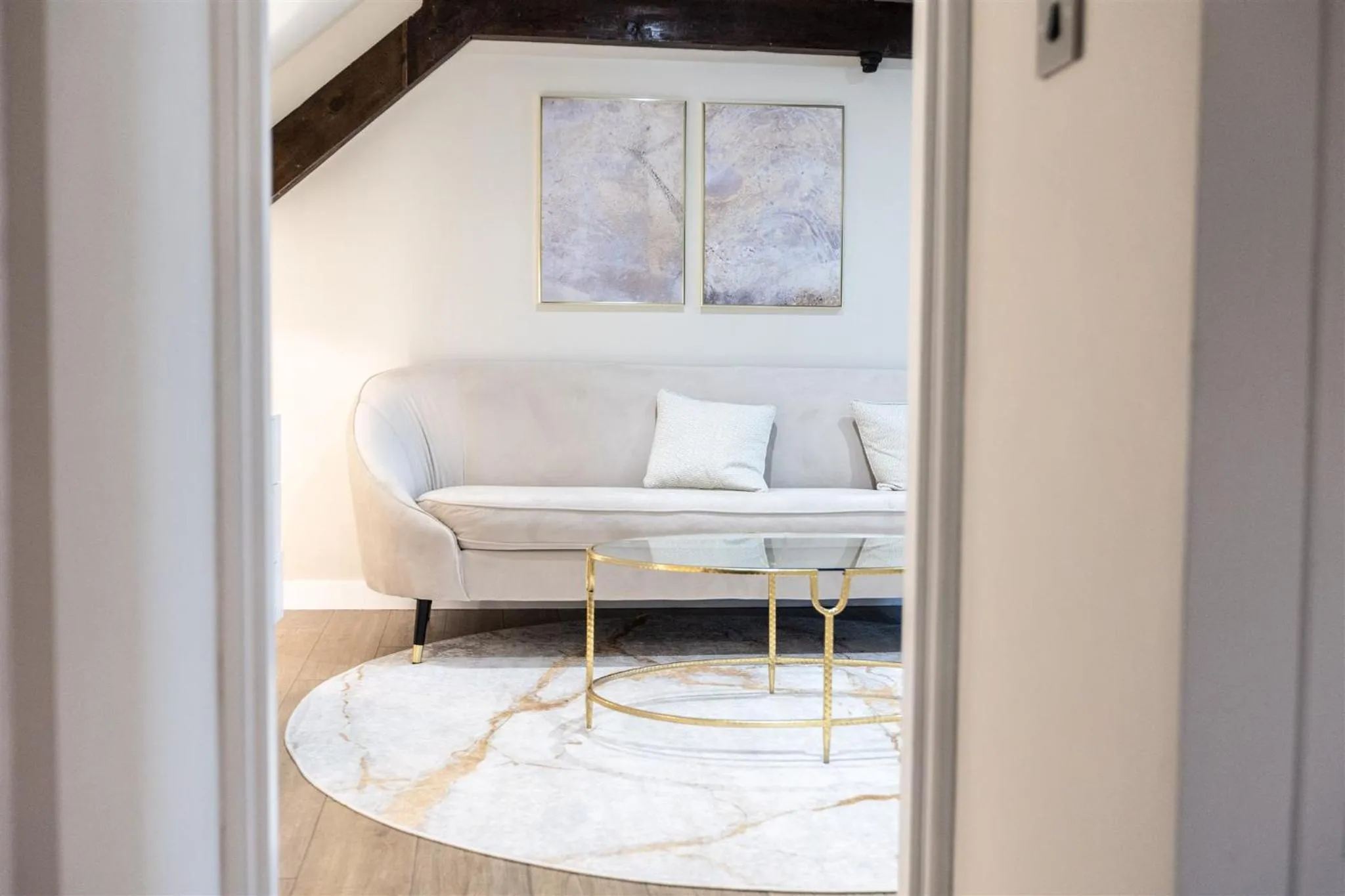 Living room in Marshall Meadows Manor House