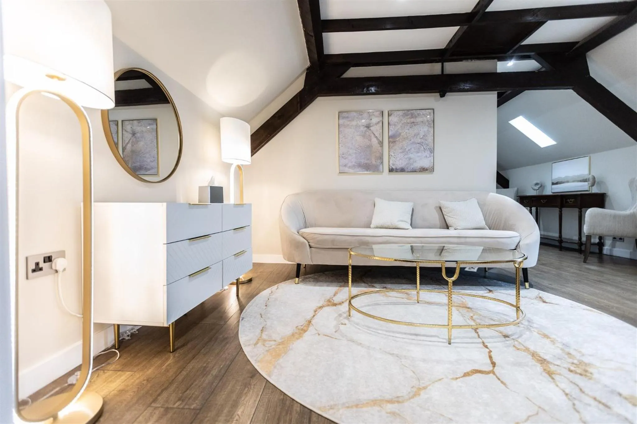 Living room in Marshall Meadows Manor House