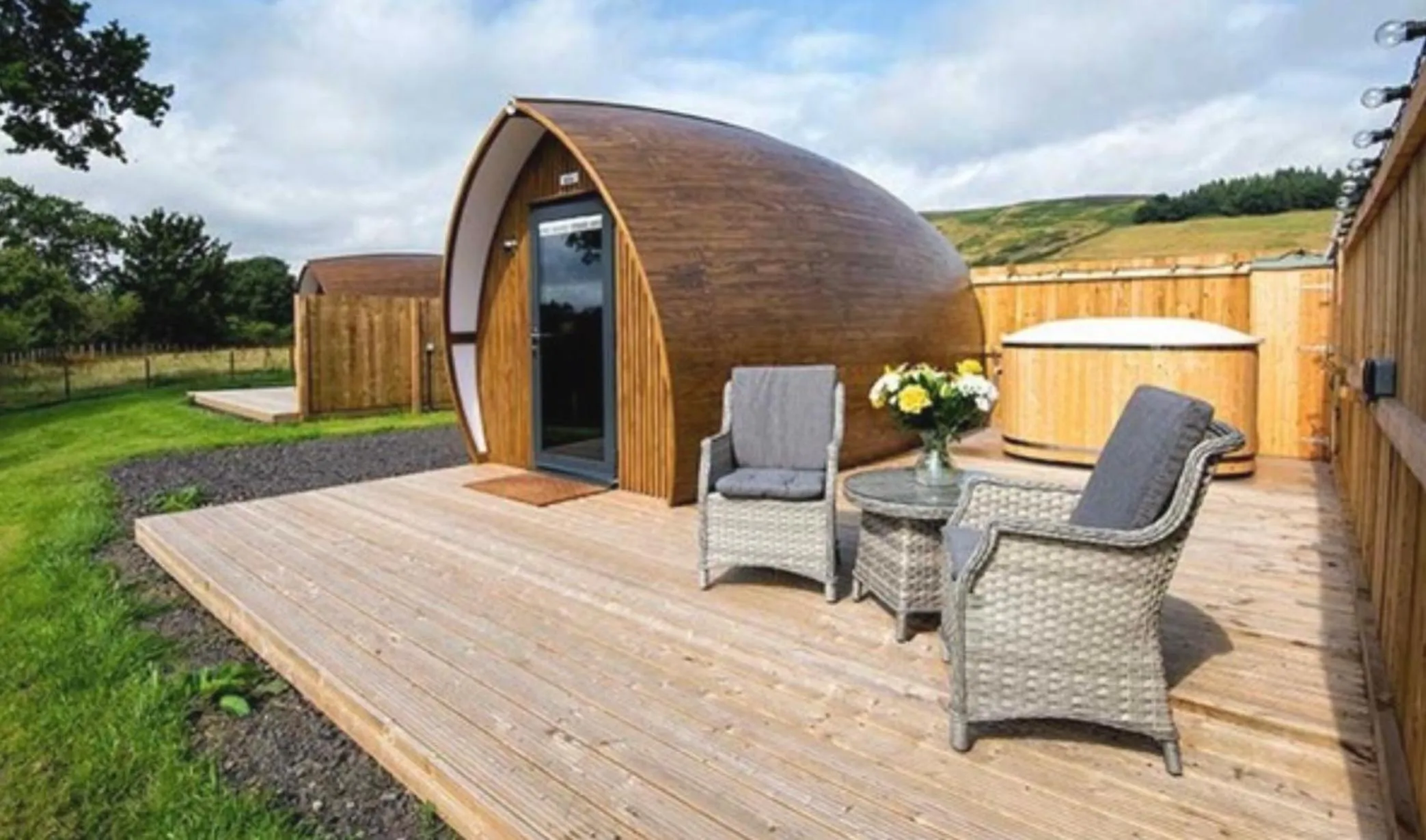 Natural landscape in Marshall Meadows Manor House