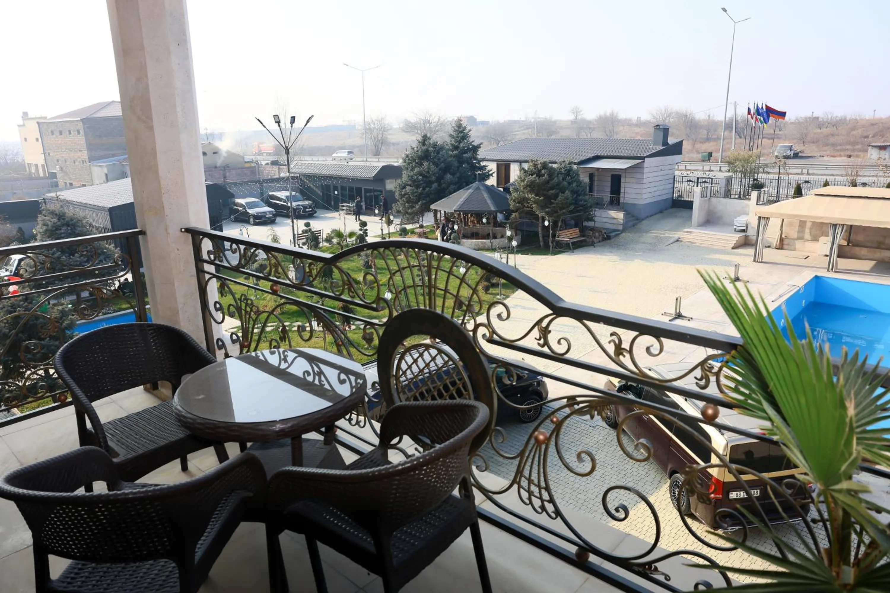 Balcony/Terrace in Ketrin Hotel Restaurant