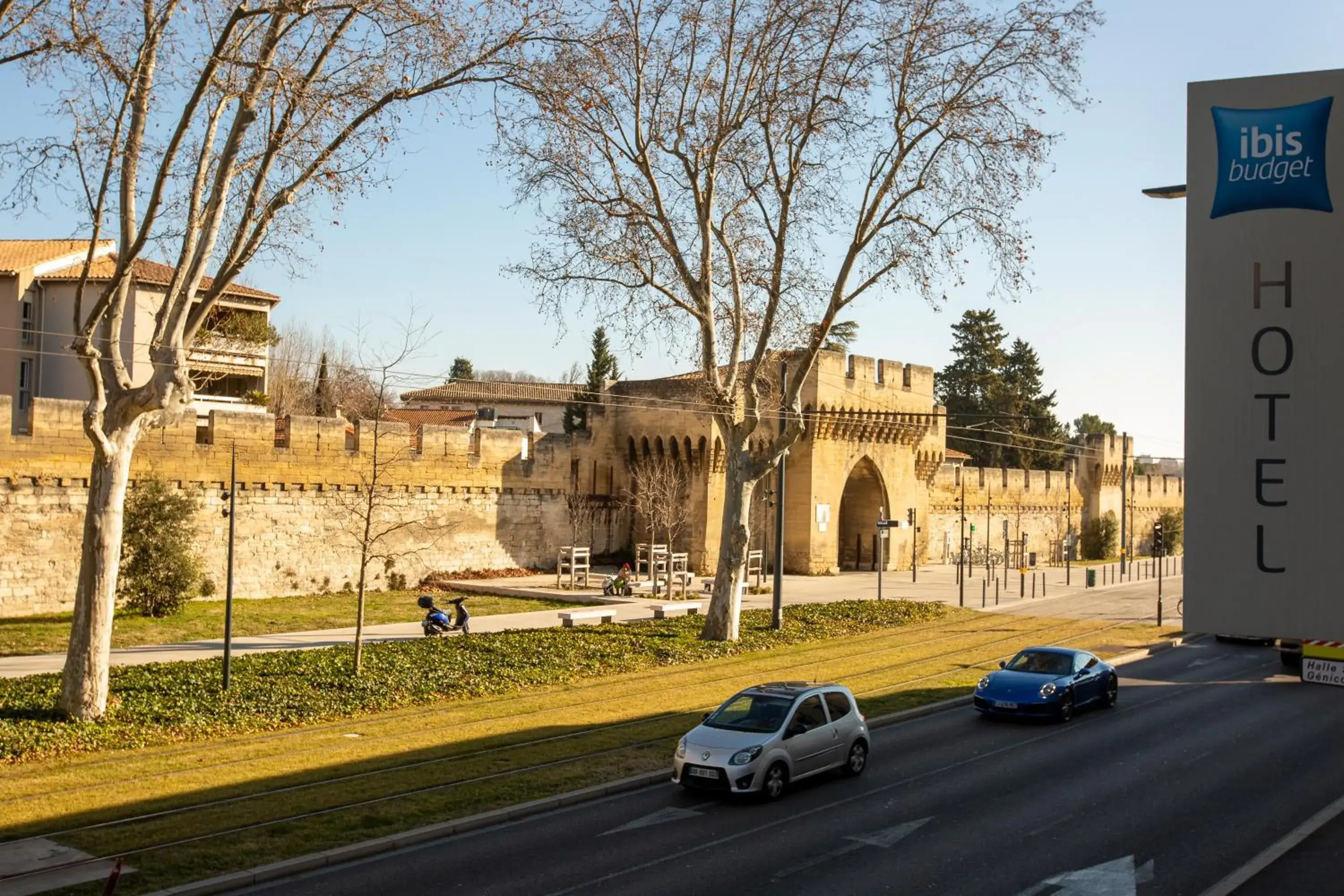 City view in ibis budget Avignon Centre City view in ibis budget Avignon Centre