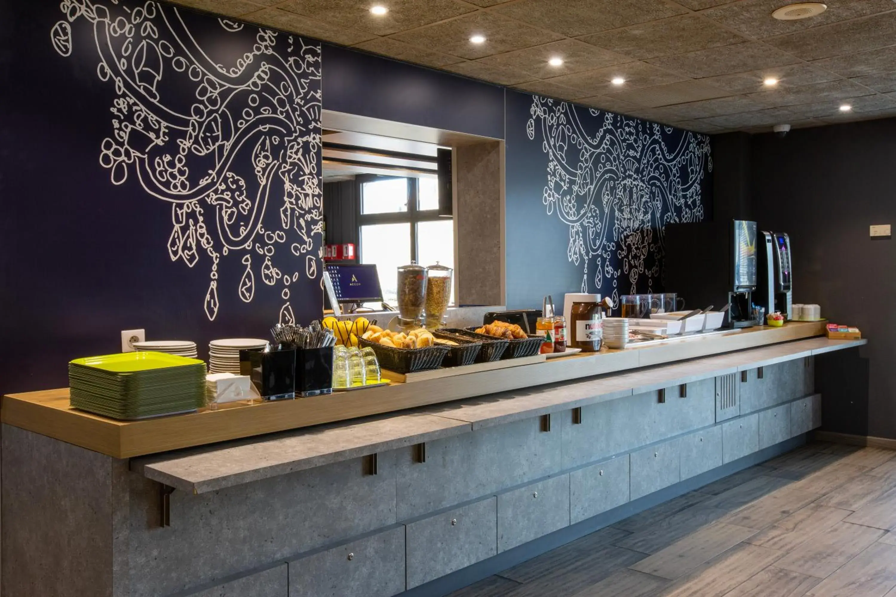 Buffet breakfast in ibis budget Avignon Centre Buffet breakfast in ibis budget Avignon Centre