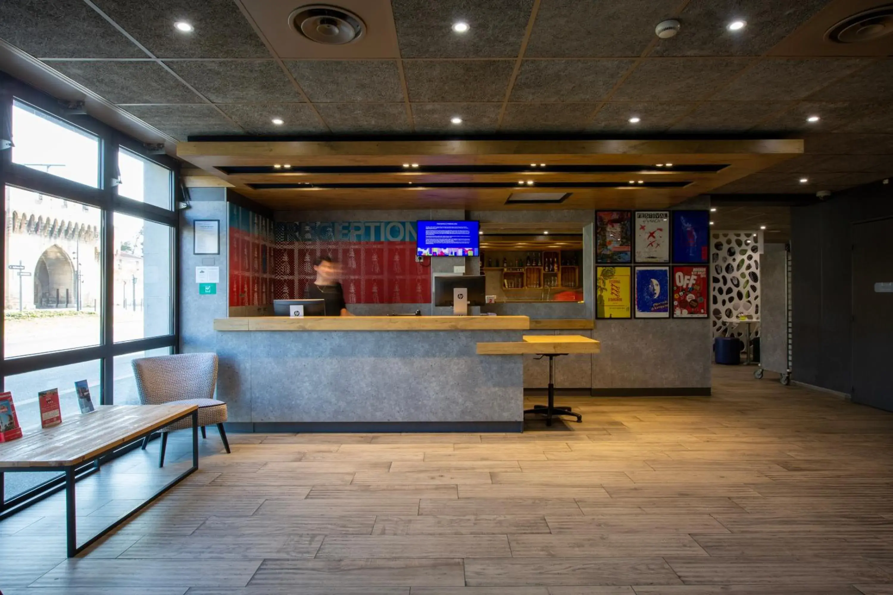 Lobby or reception in ibis budget Avignon Centre Lobby or reception in ibis budget Avignon Centre