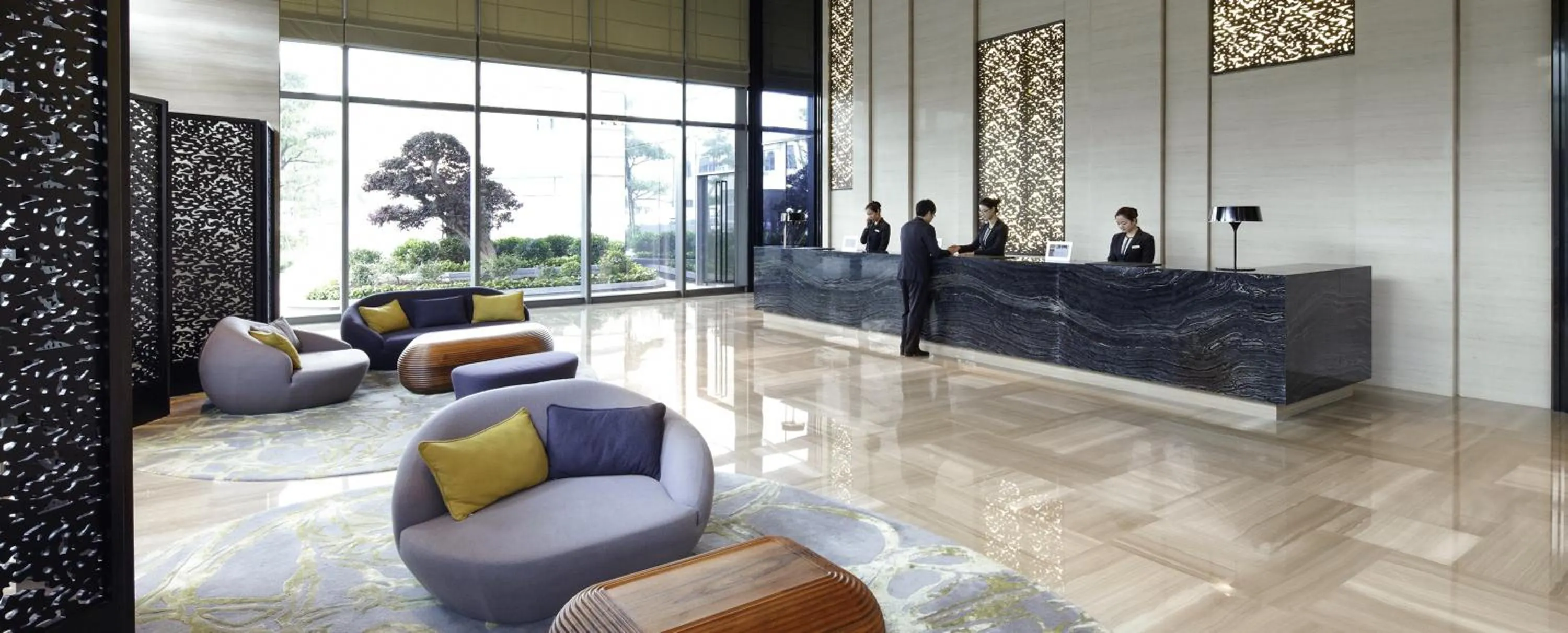 Lobby or reception in Pullman Zhuhai