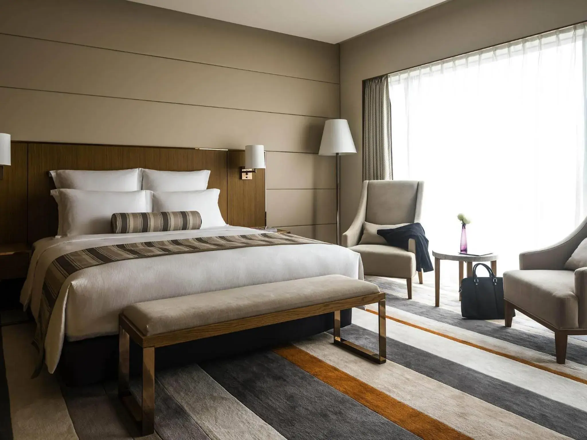 Bedroom, Bed in Pullman Zhuhai Bedroom, Bed in Pullman Zhuhai