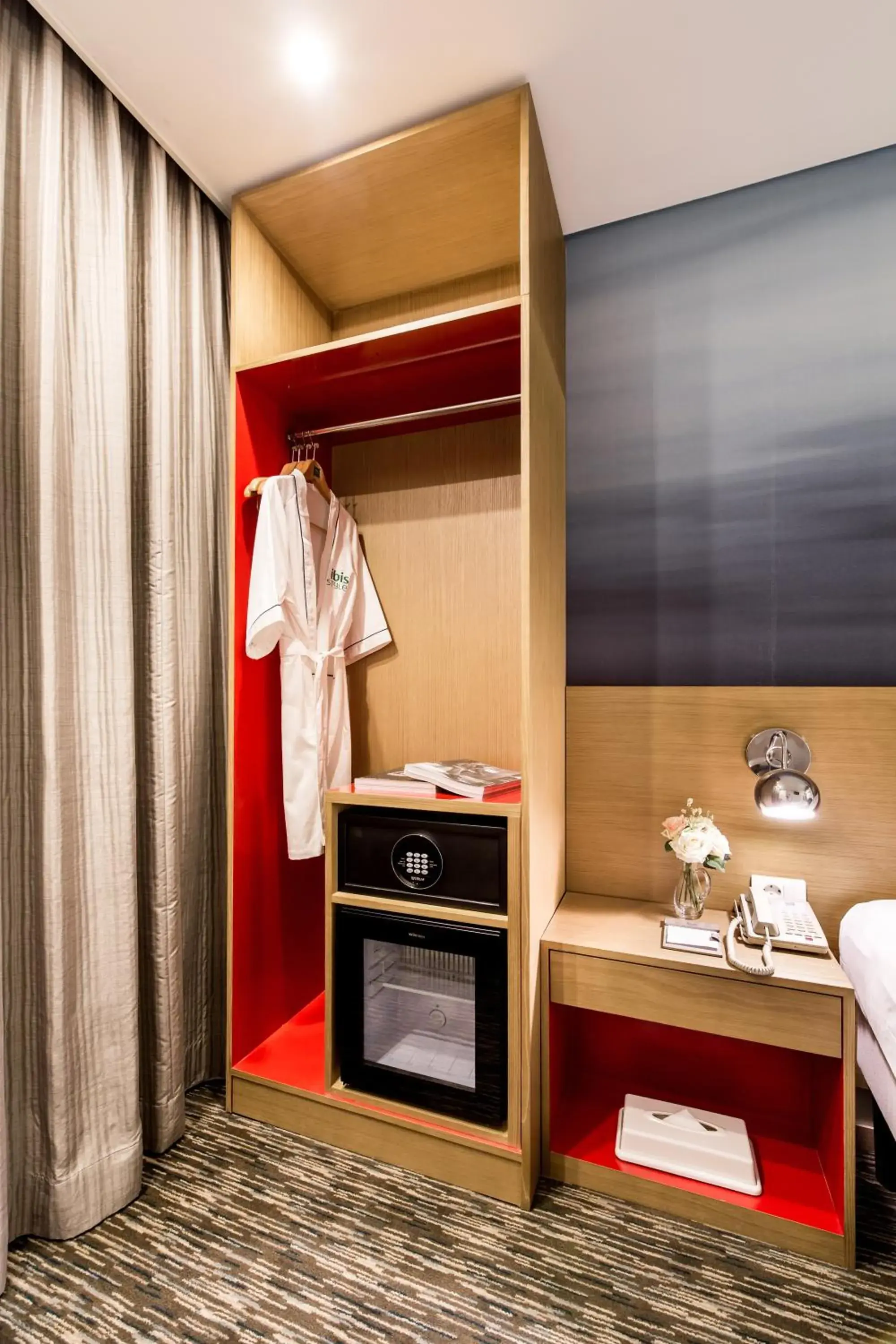 Bedroom, Bed in ibis Styles Ambassador Seoul Myeong-dong Bedroom, Bed in ibis Styles Ambassador Seoul Myeong-dong