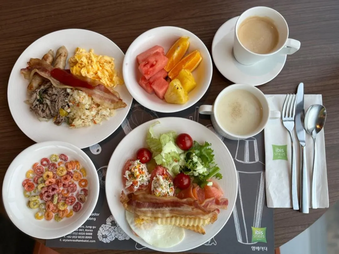 Food in ibis Styles Ambassador Seoul Myeong-dong