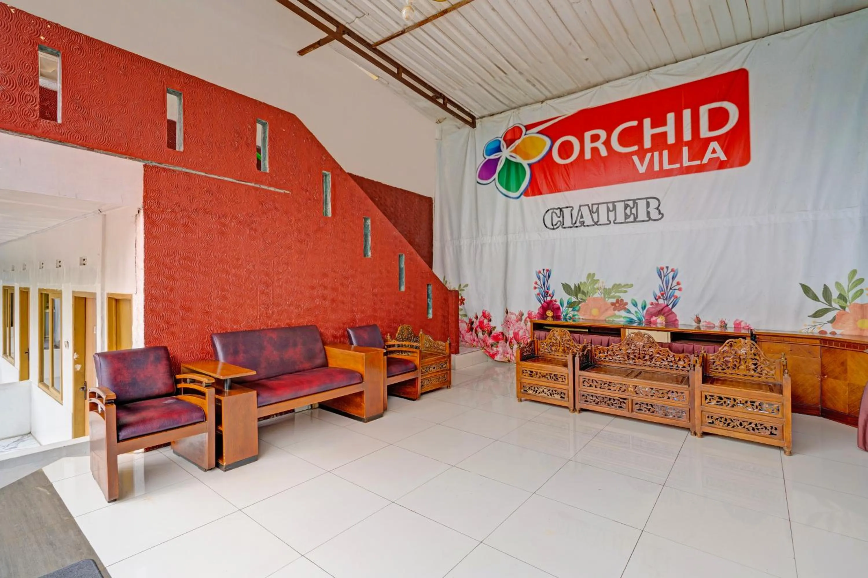 Lobby or reception in Collection O Subang near Ciater Subang formerly Orchid Villa Ciater