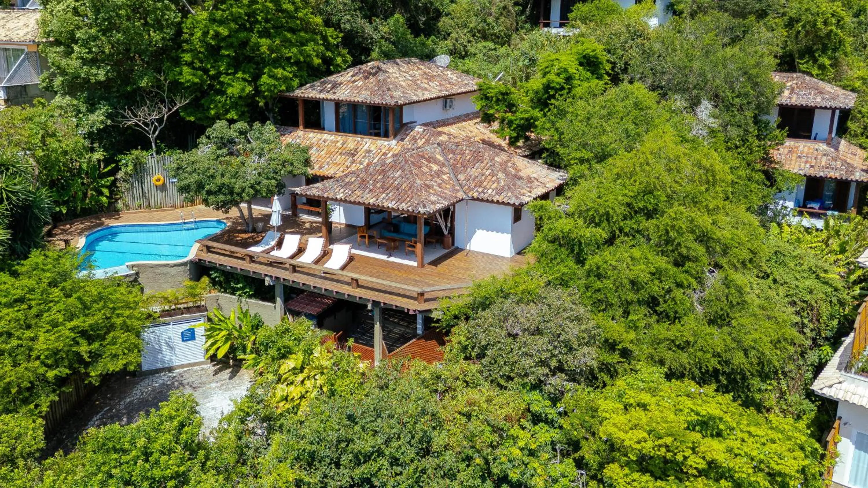 Bird's eye view in Ilha Branca Exclusive Hotel