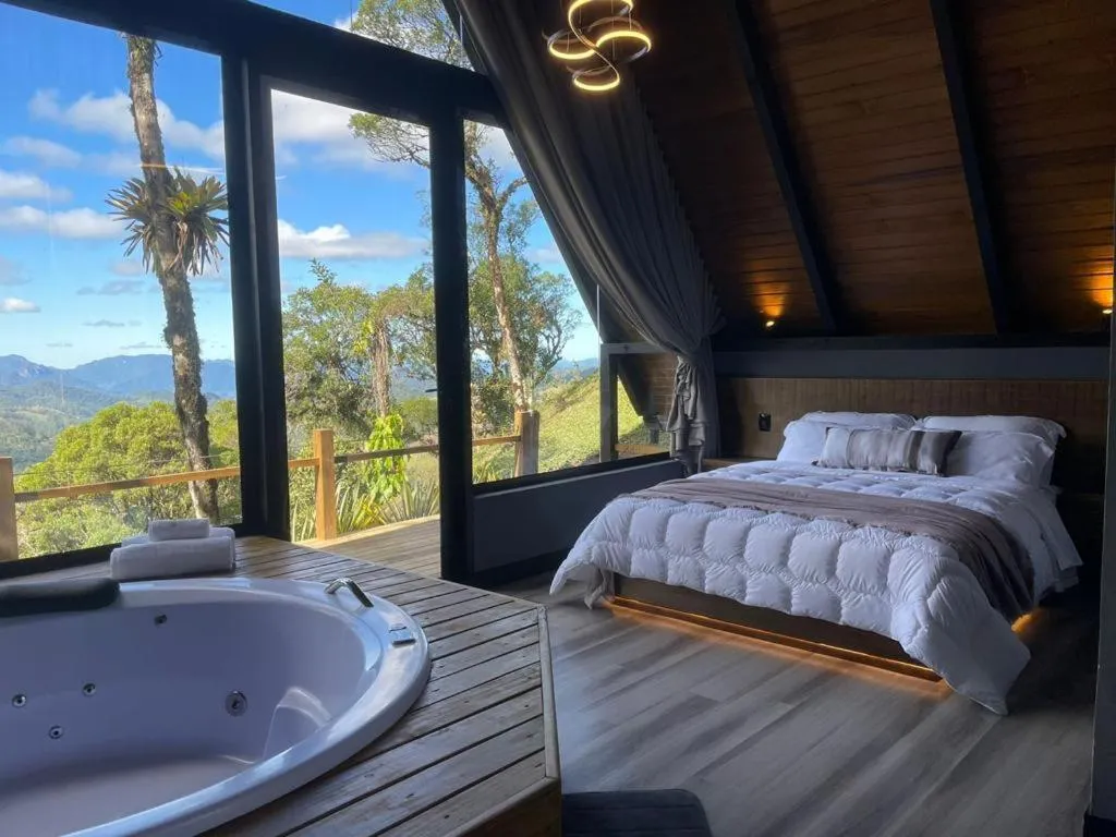 Bed in Casa da Mata