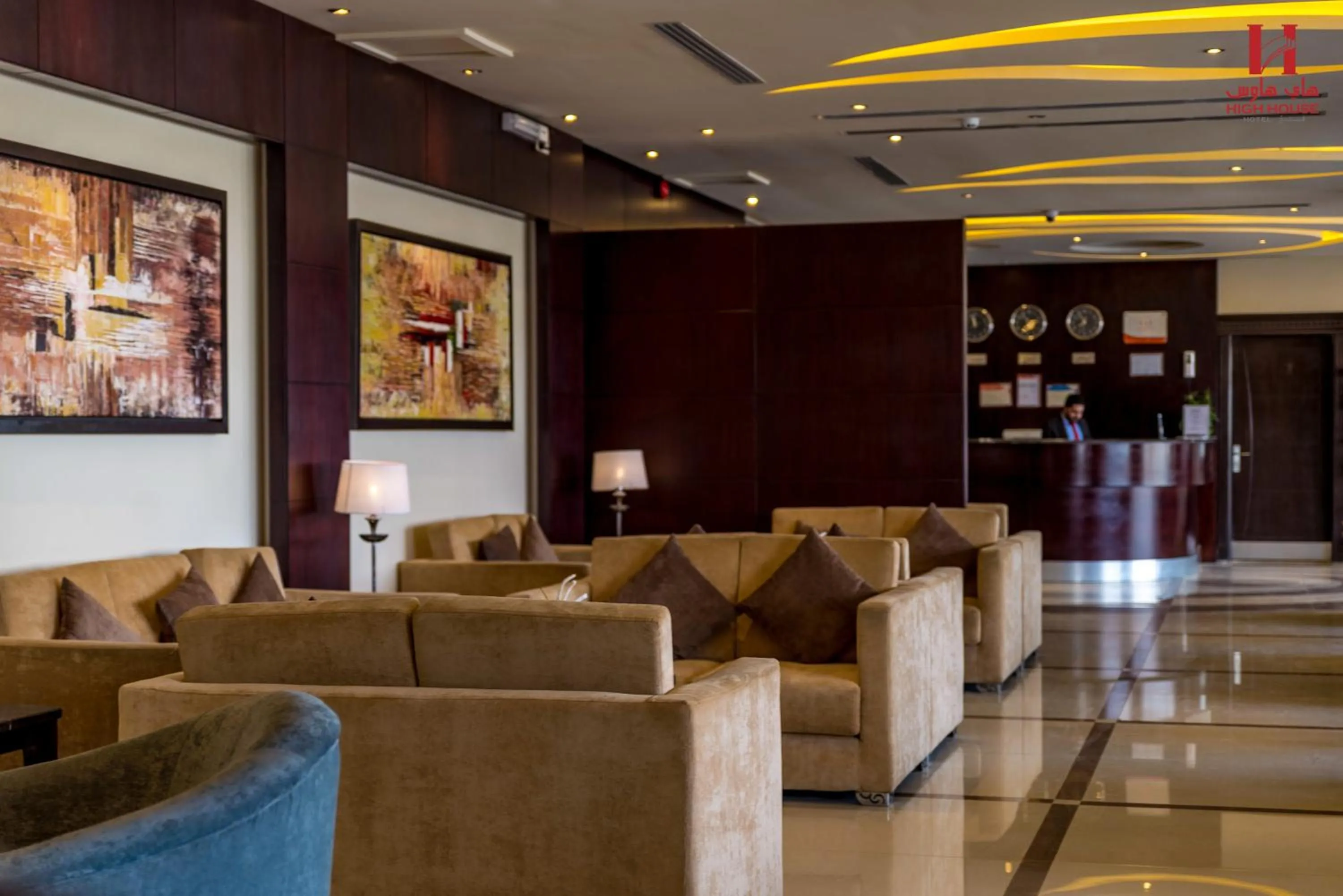 Lobby or reception in High House