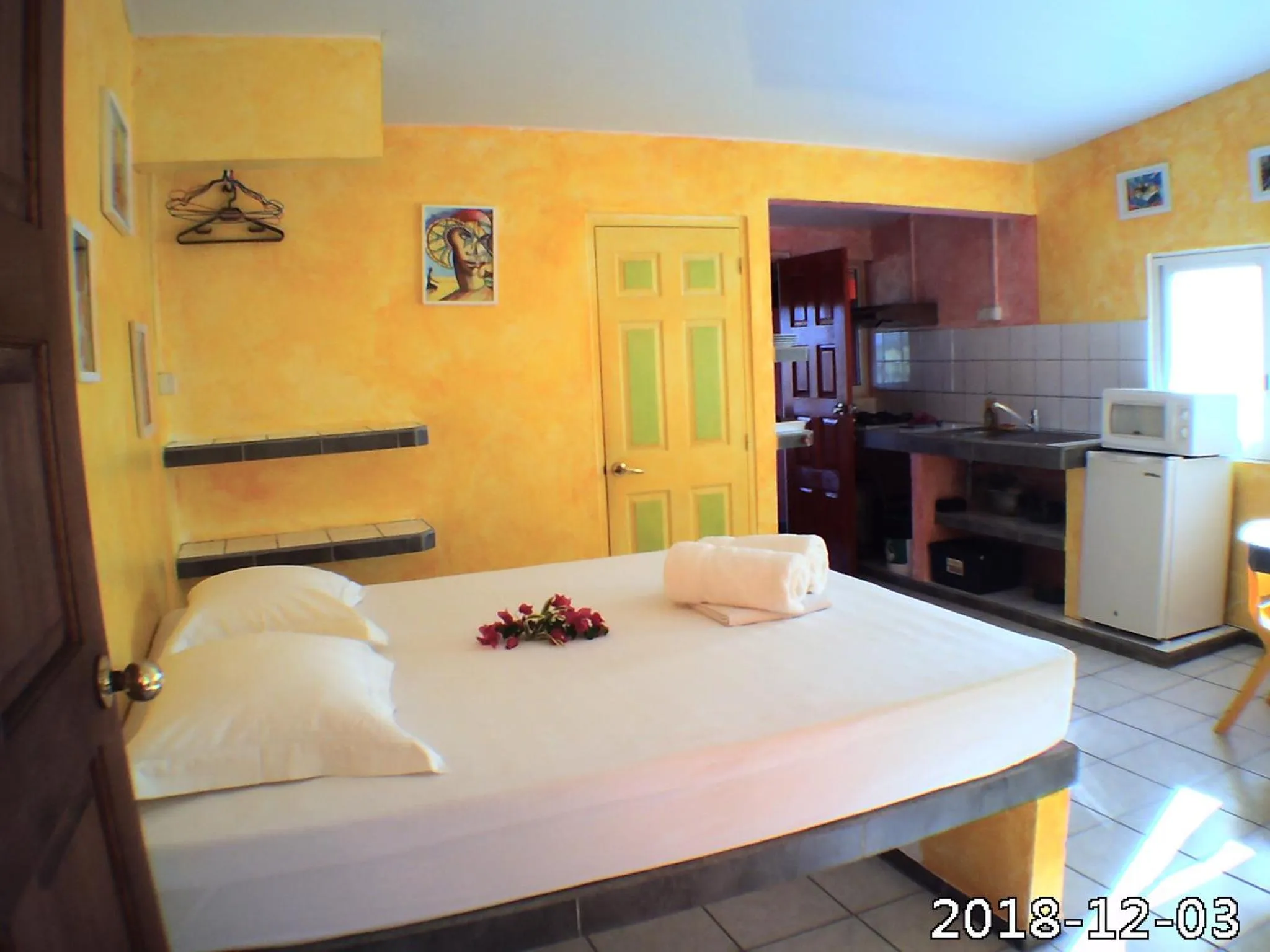 Bed in Sunset Hill Lodge