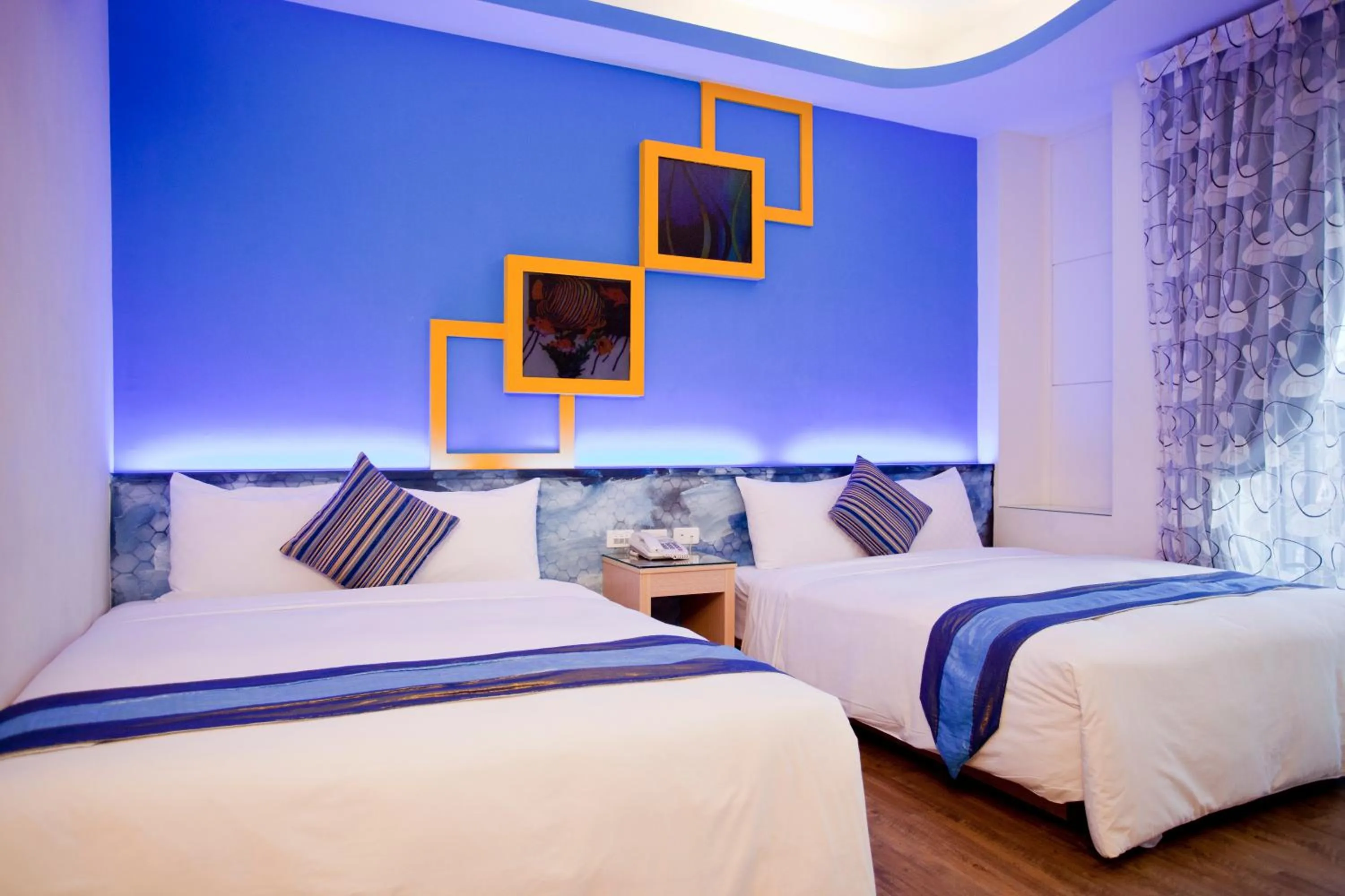 Bed in Millennium Inn