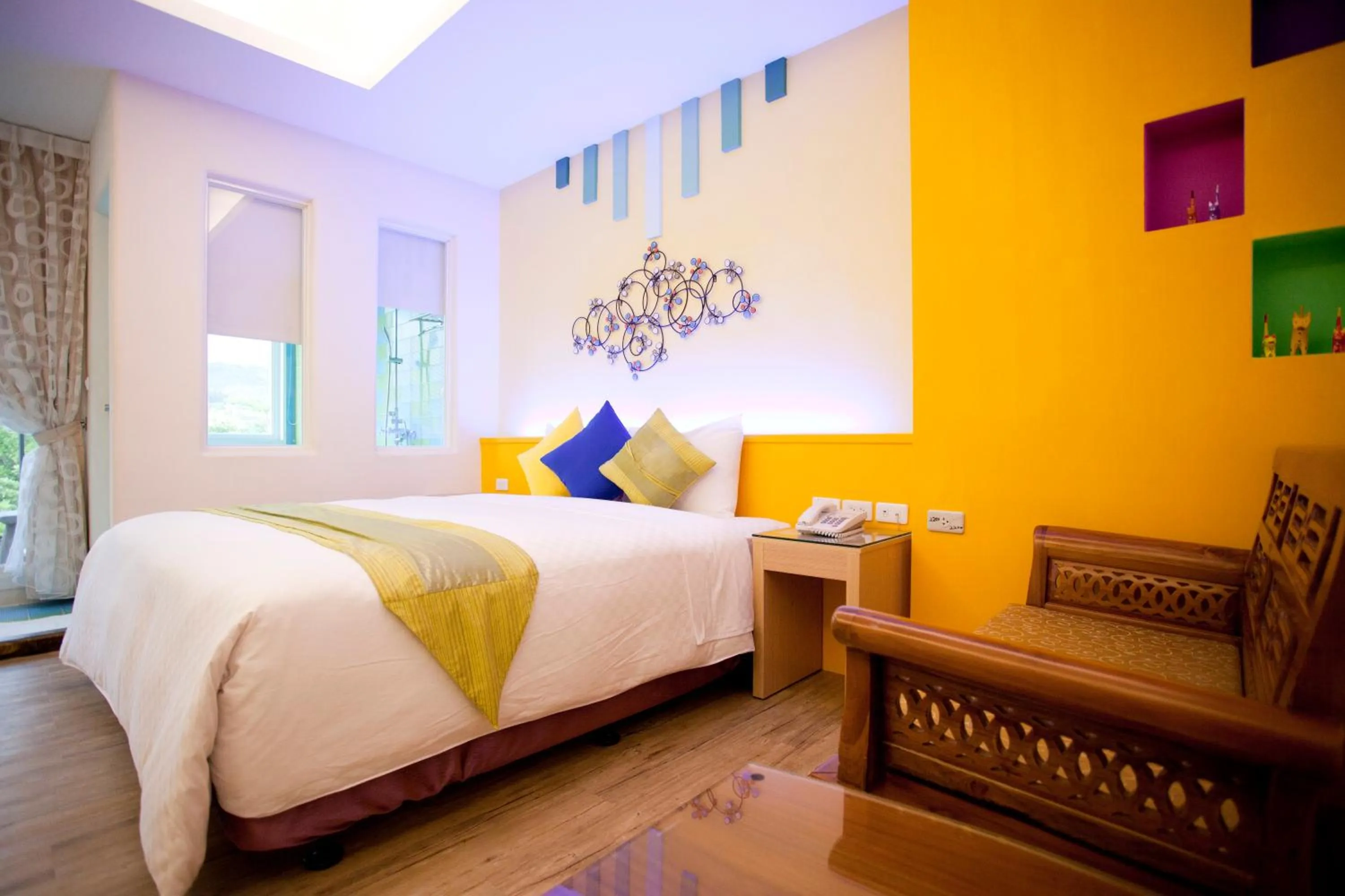 Bed in Millennium Inn