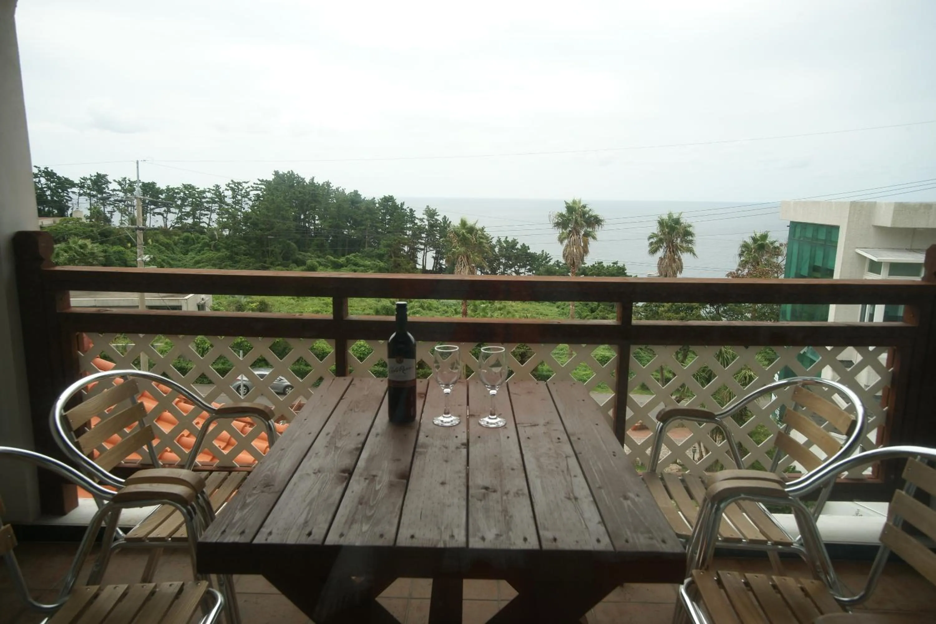 Balcony/Terrace in Good Day Pension