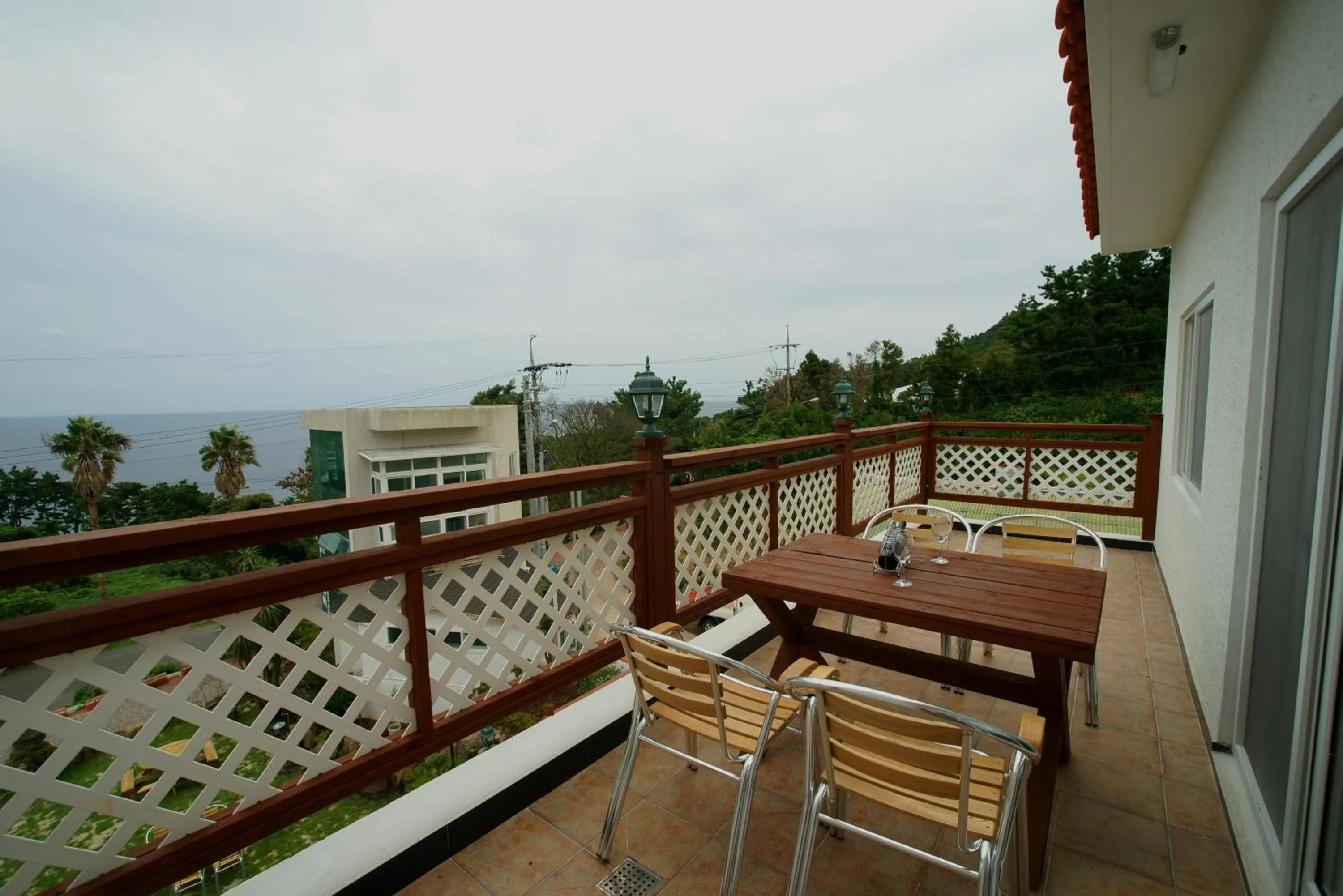 Balcony/Terrace in Good Day Pension