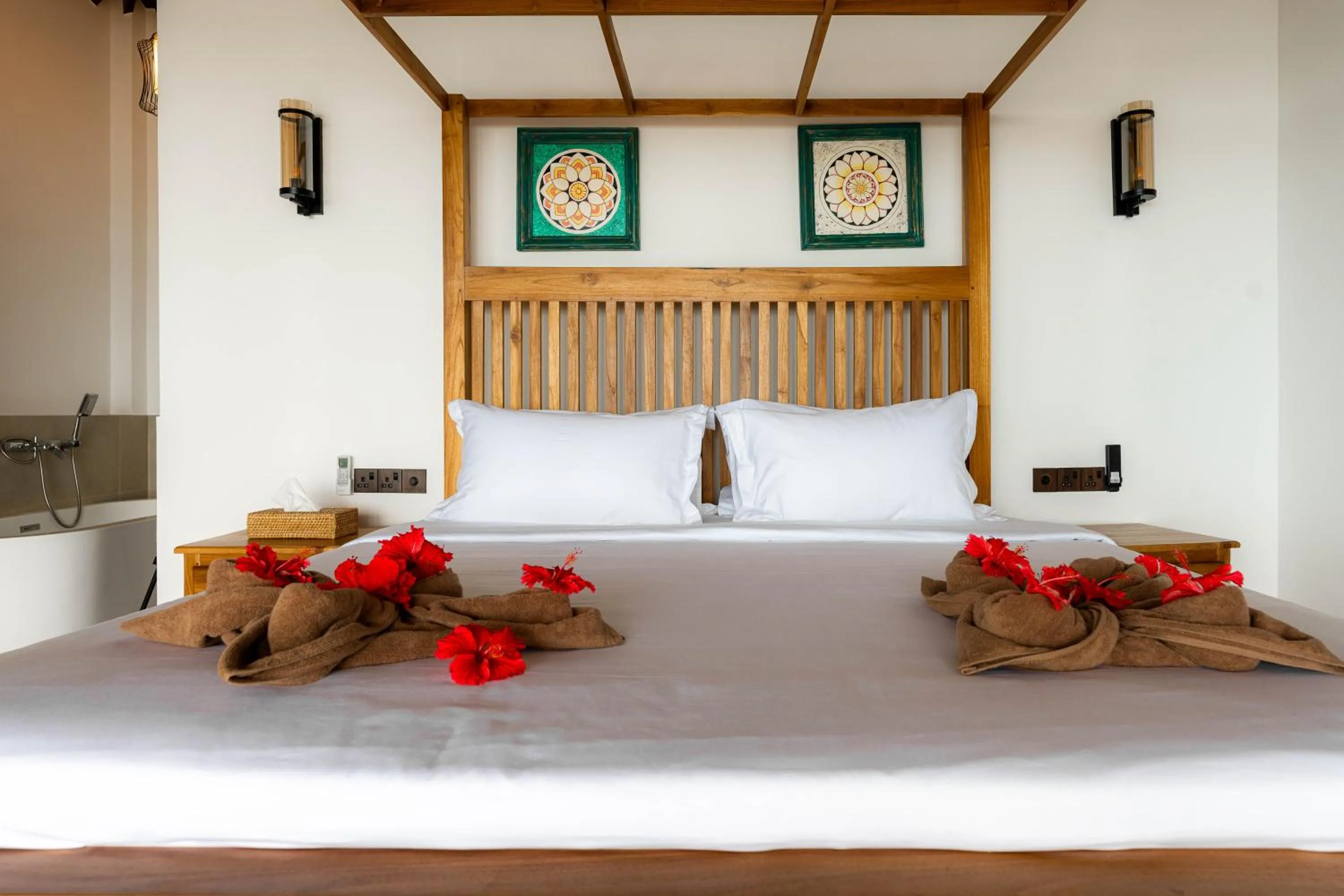 Bed in Ananthaya Beach