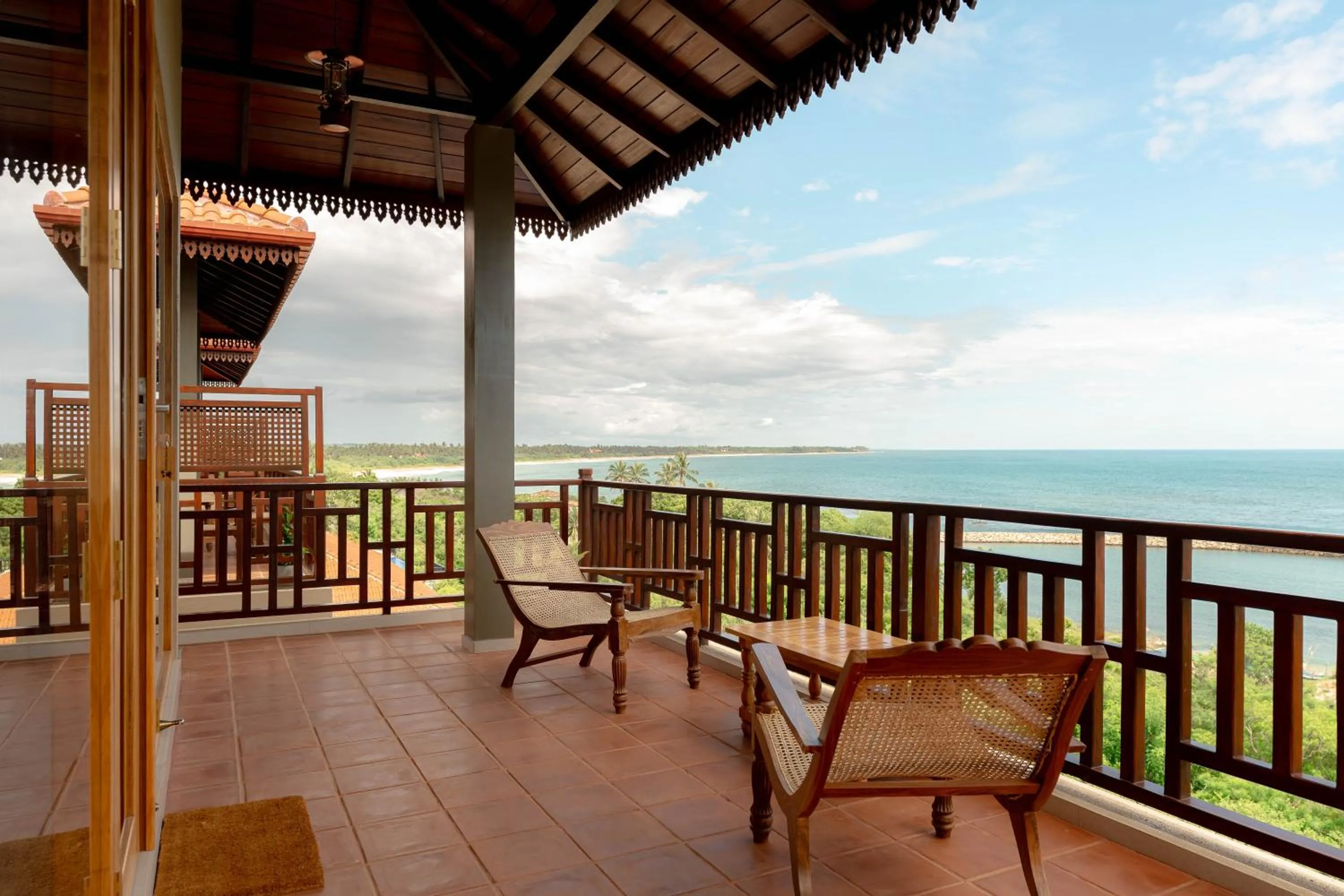 Balcony/Terrace in Ananthaya Beach