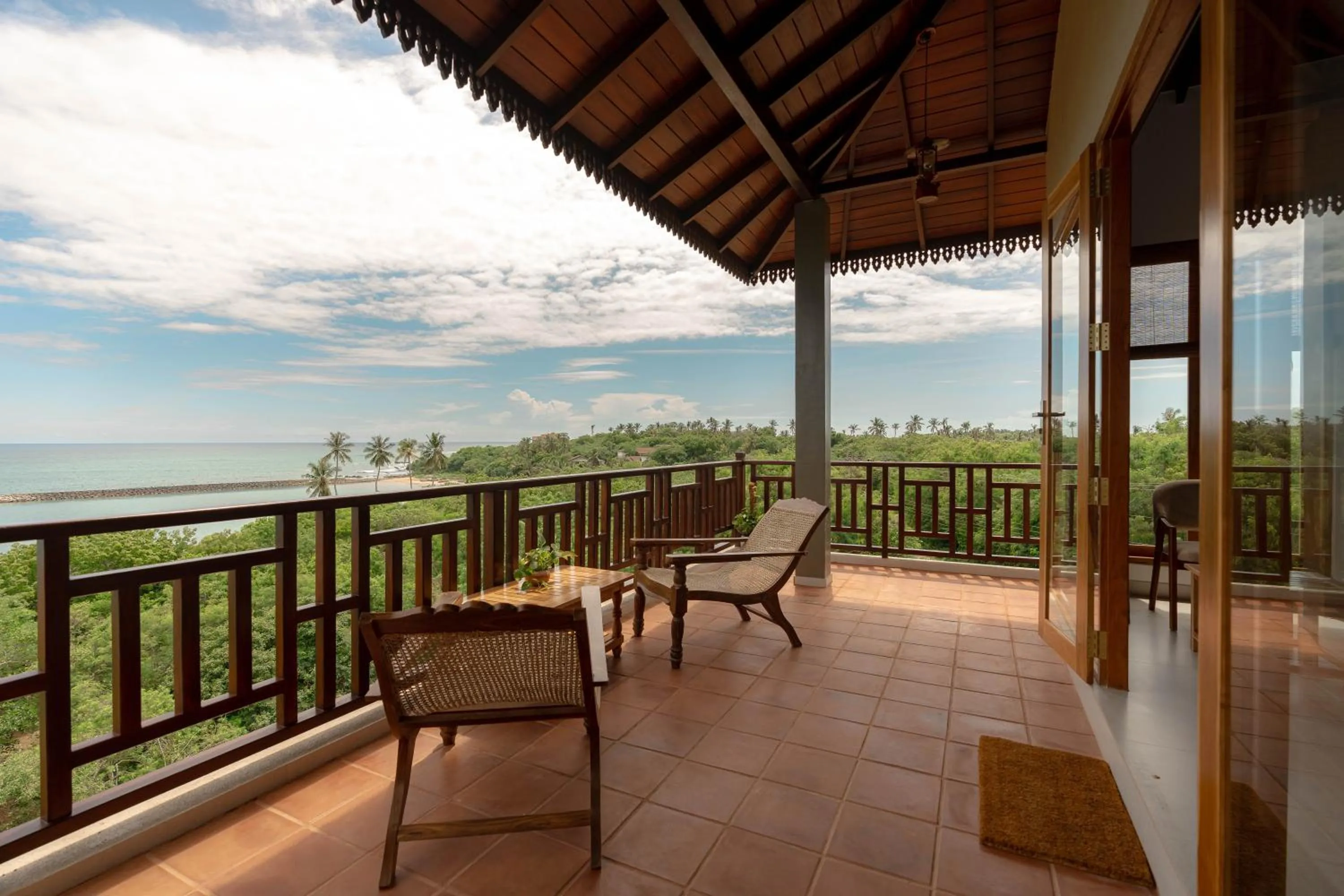 Balcony/Terrace in Ananthaya Beach