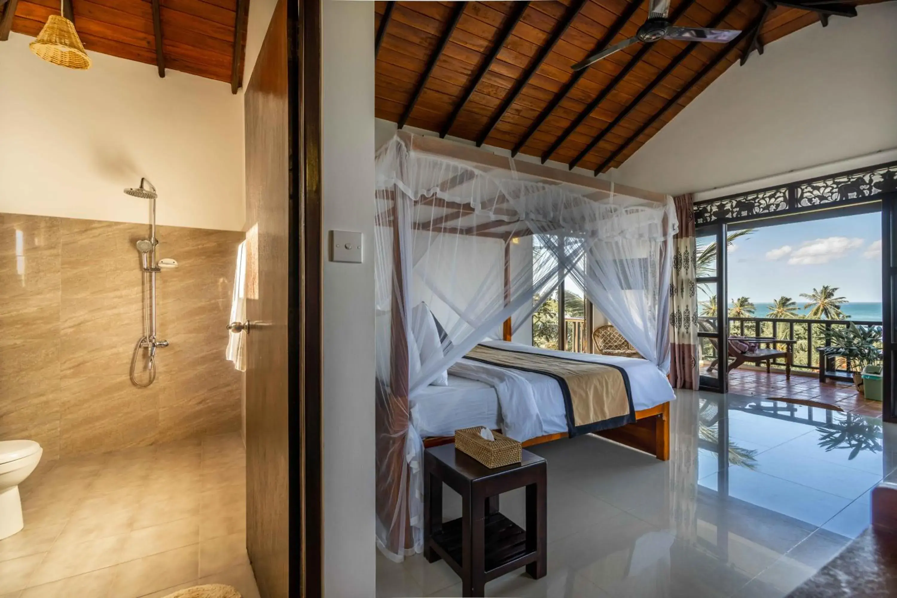 Bathroom, Bed in Ananthaya Beach Bathroom, Bed in Ananthaya Beach