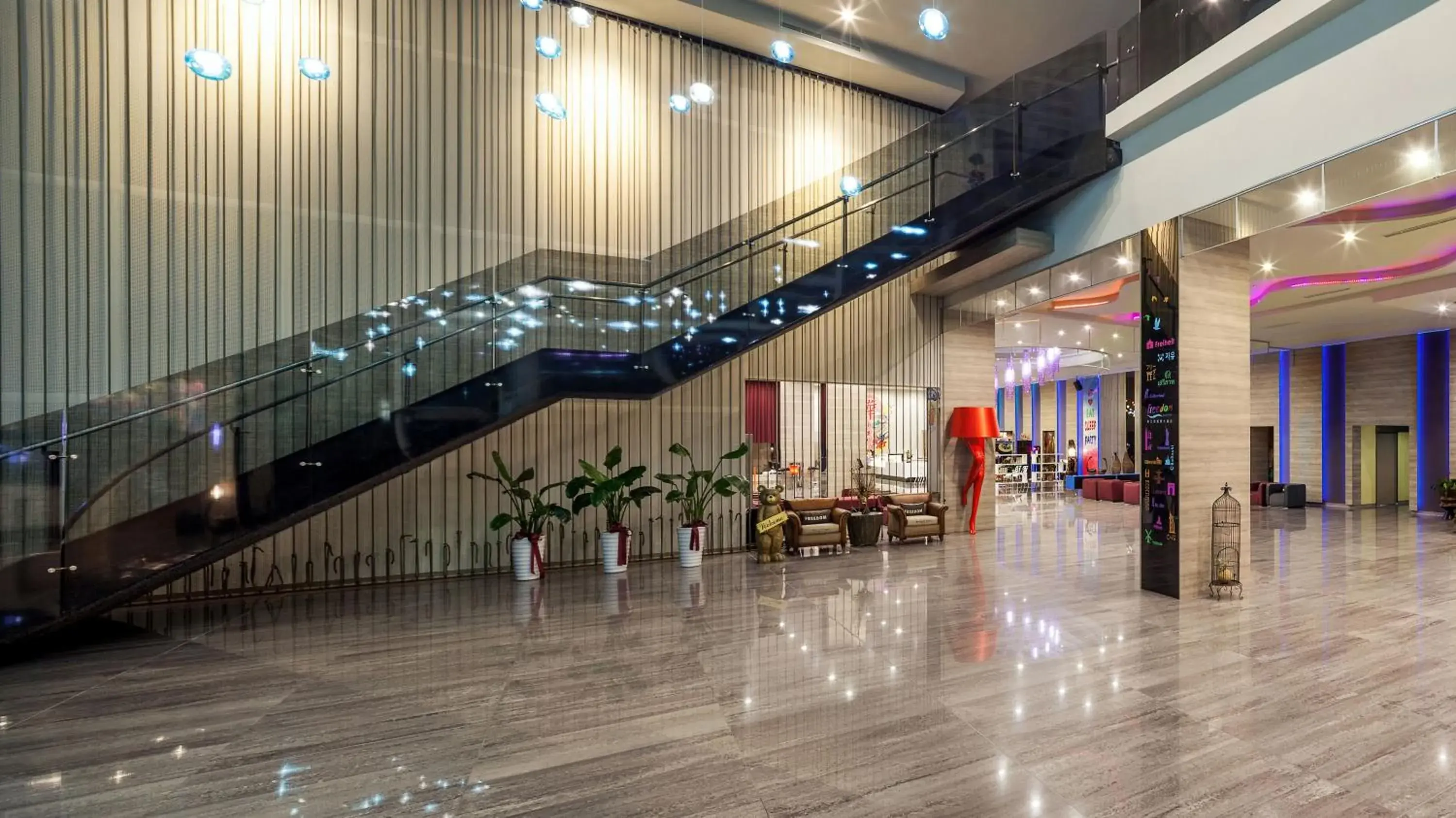 Lobby or reception in Freedom Design Hotel Lobby or reception in Freedom Design Hotel