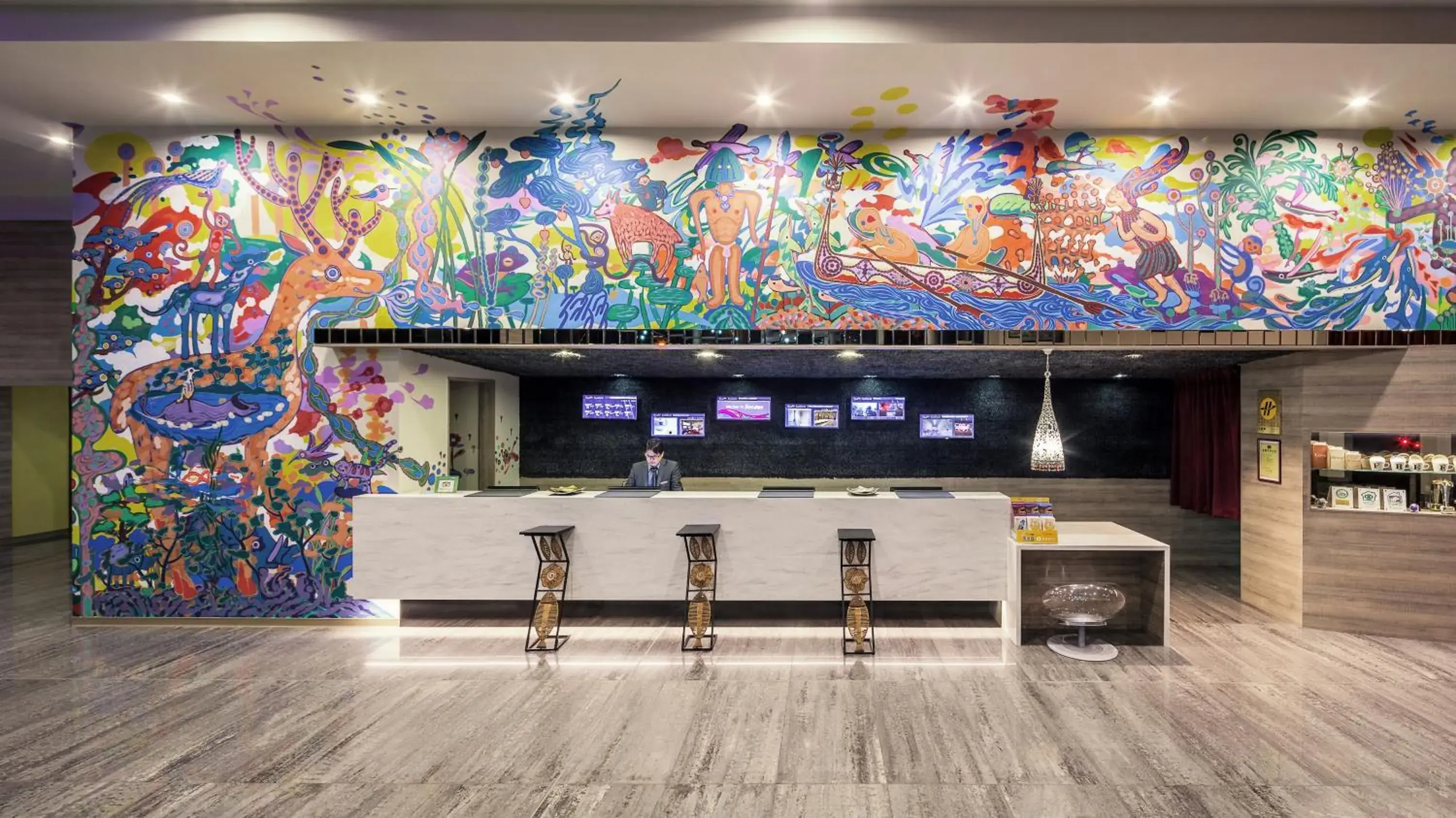 Lobby or reception in Freedom Design Hotel Lobby or reception in Freedom Design Hotel