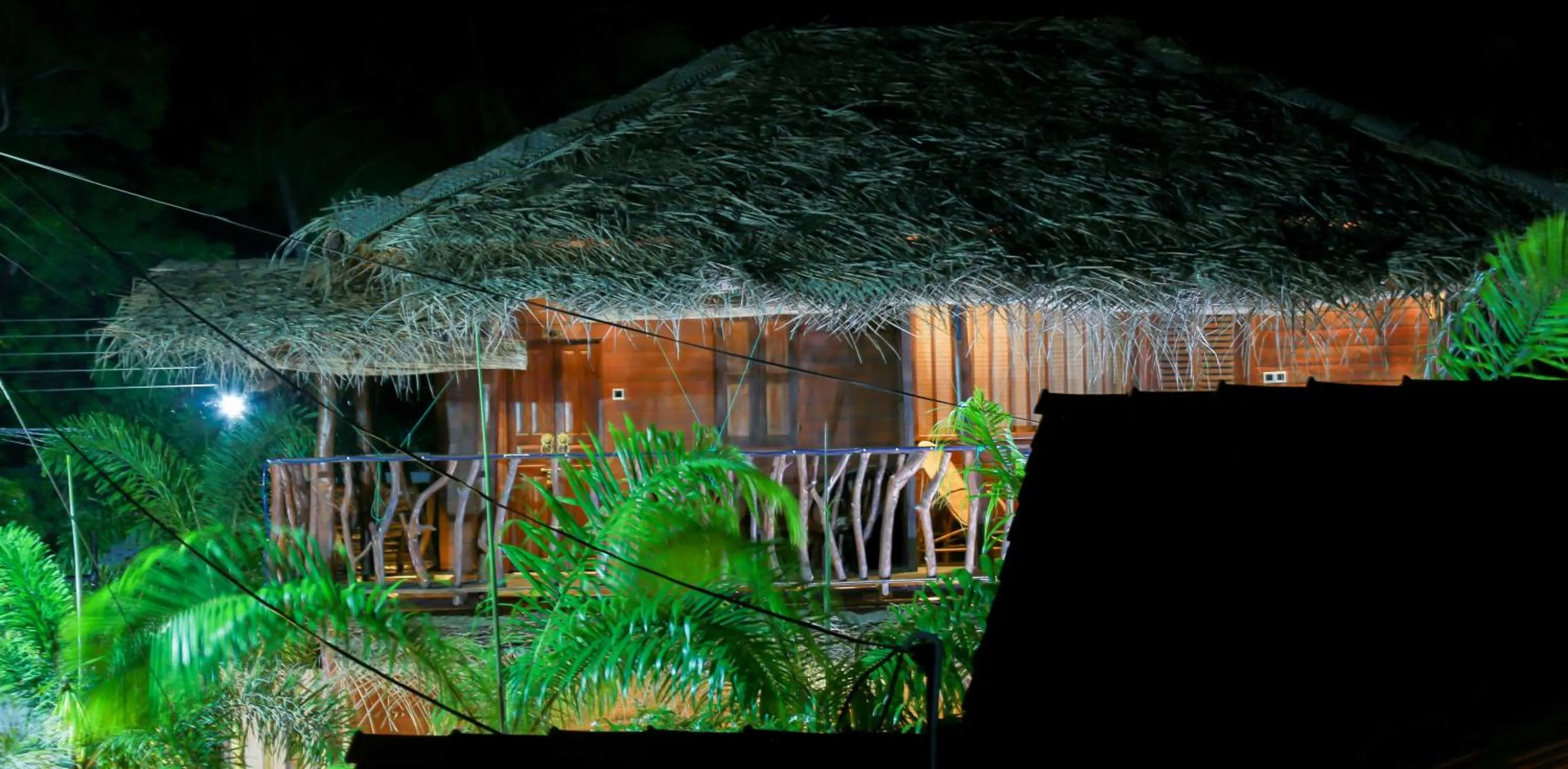 Balcony/Terrace in Coco Palm Villa and Cabanas