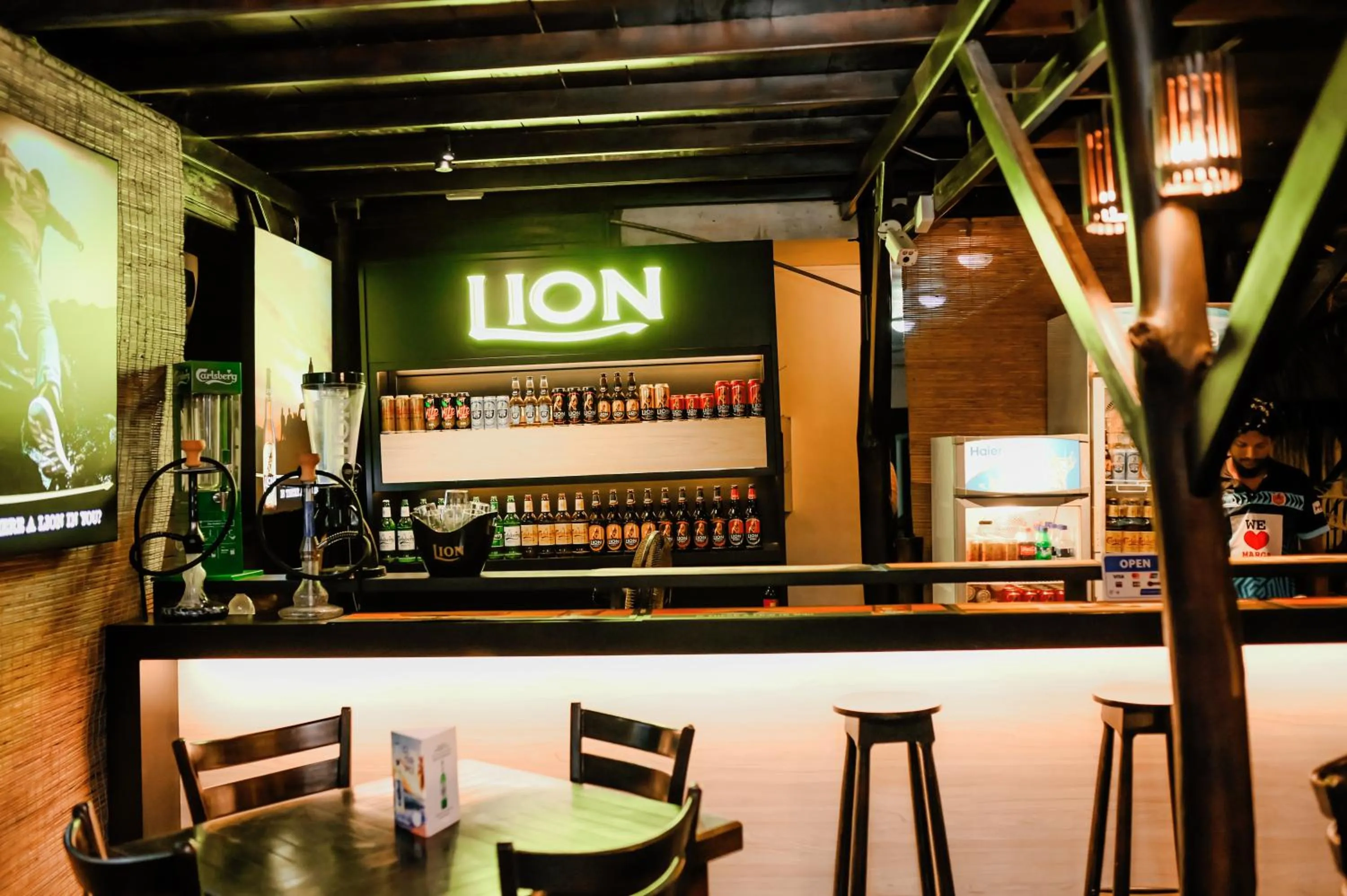 Restaurant/places to eat in Coco Palm Villa and Cabanas