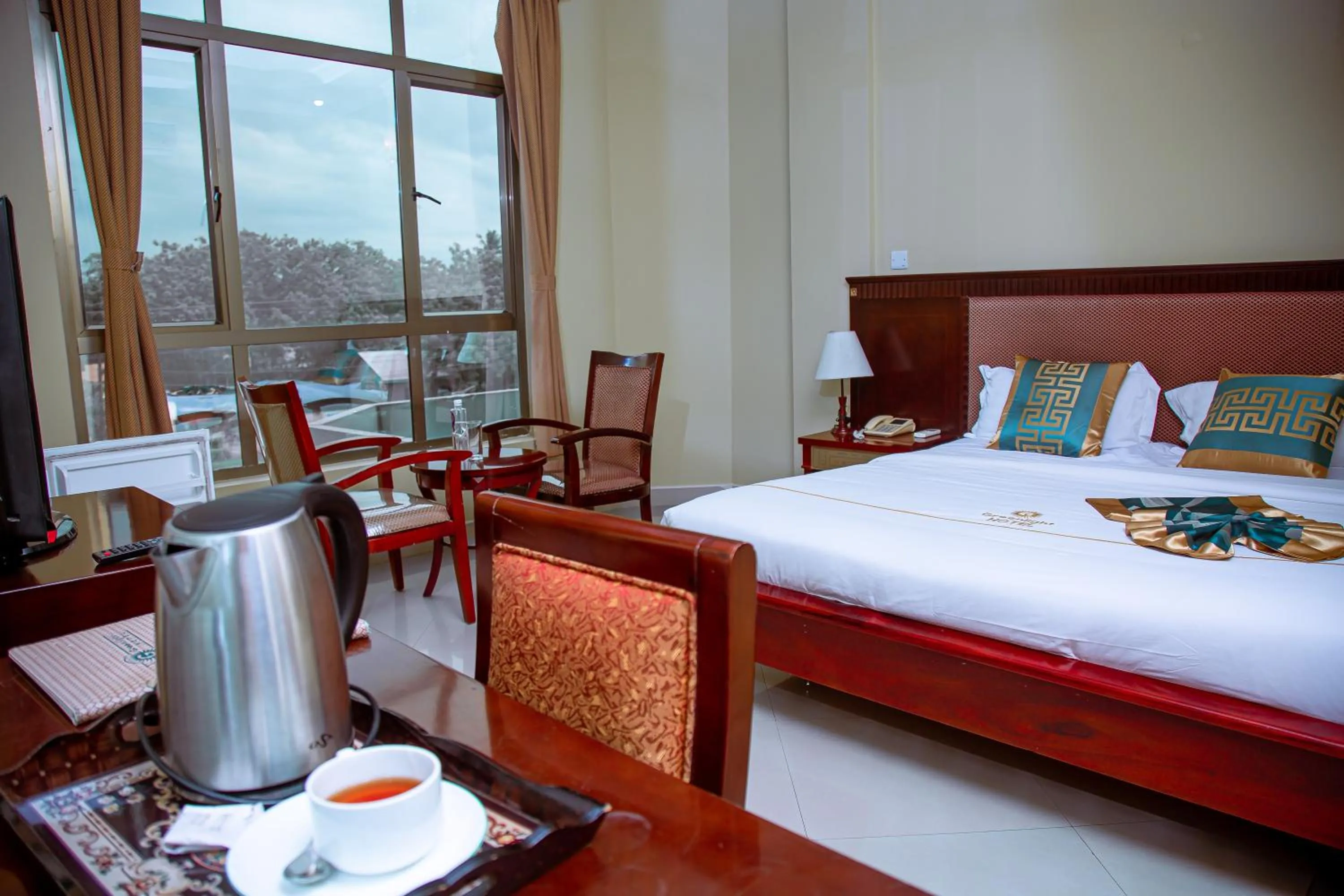 Bed in Greenlight Hotel