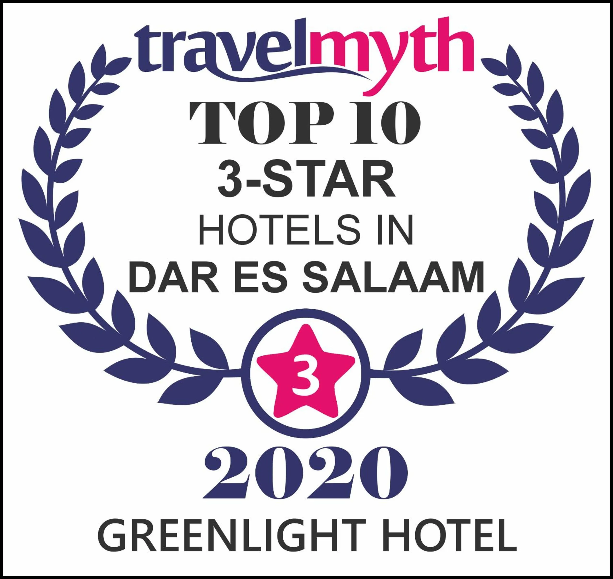 Certificate/Award in Greenlight Hotel