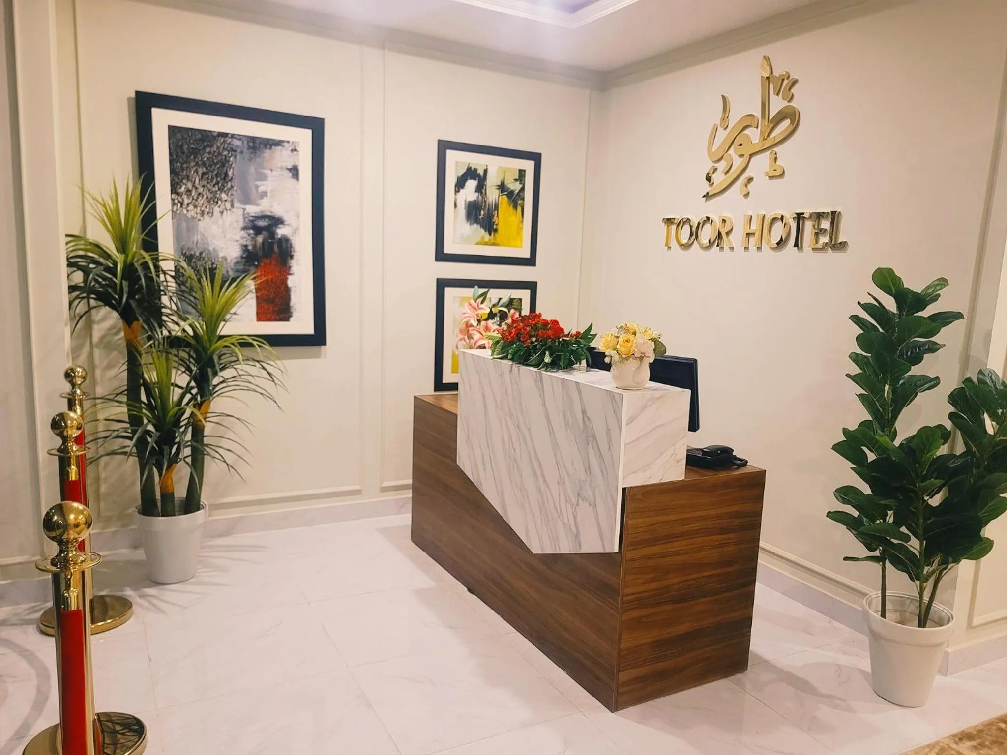 Lobby or reception in Toor Hotel Apartments