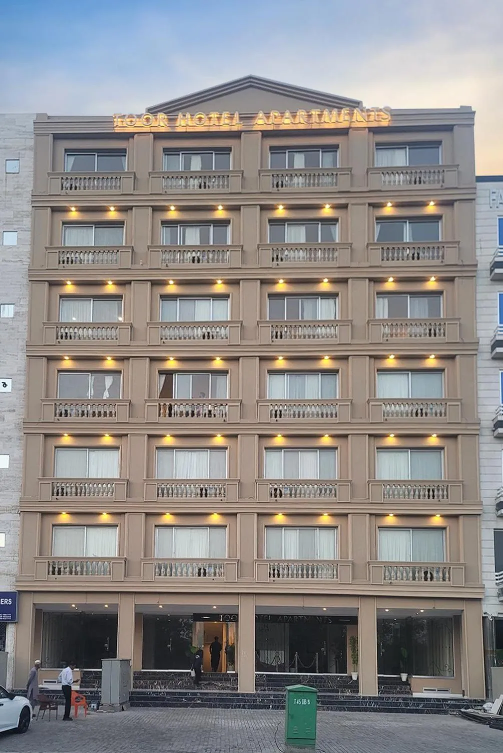 Property building in Toor Hotel Apartments