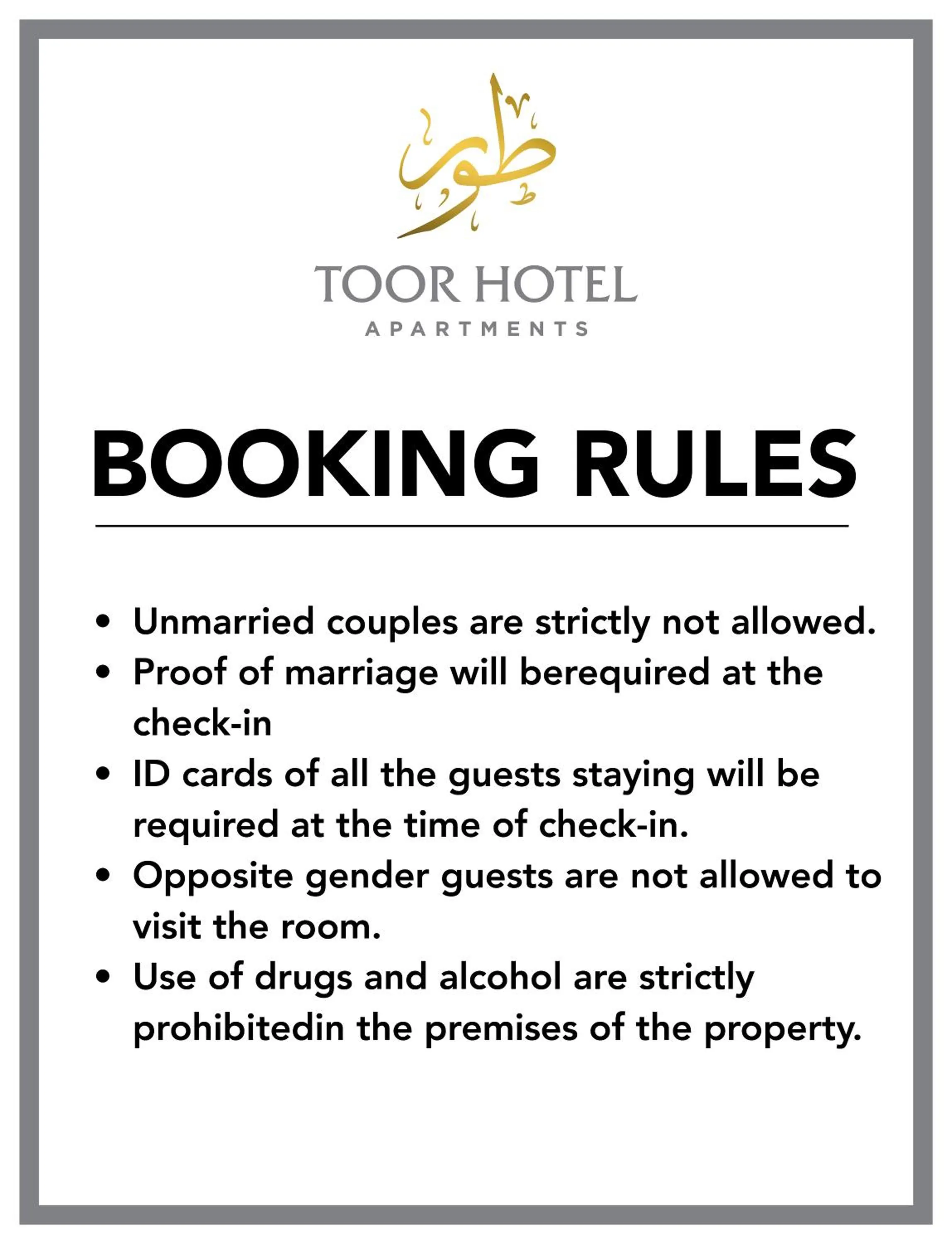 Property logo or sign in Toor Hotel Apartments