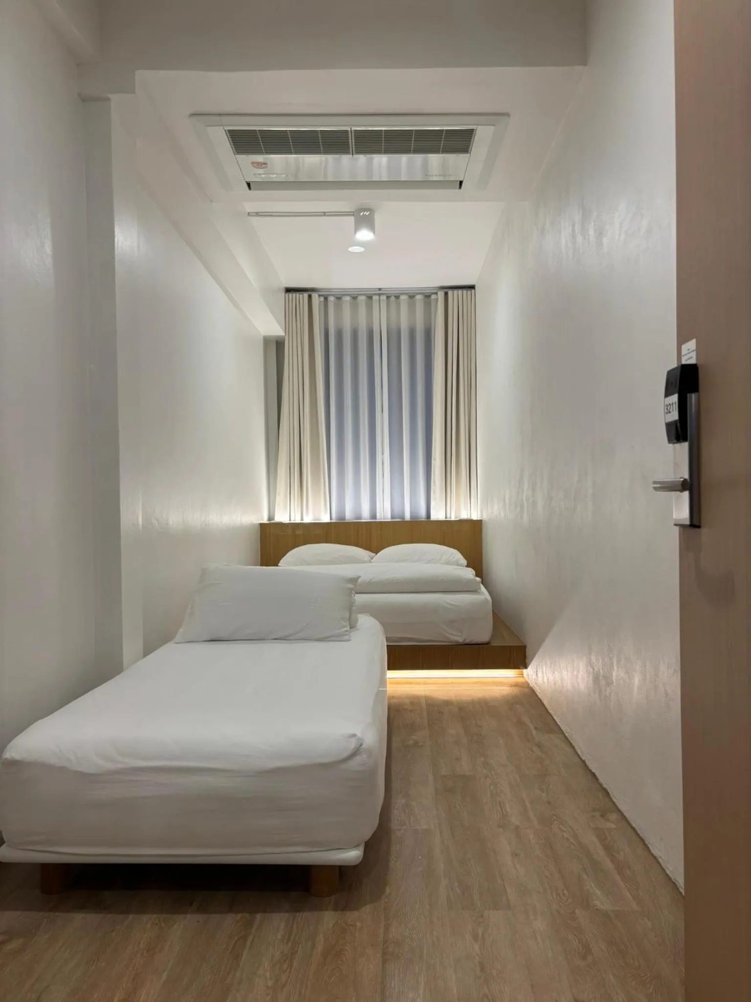 Bed in Monomer Hostel Bangkok