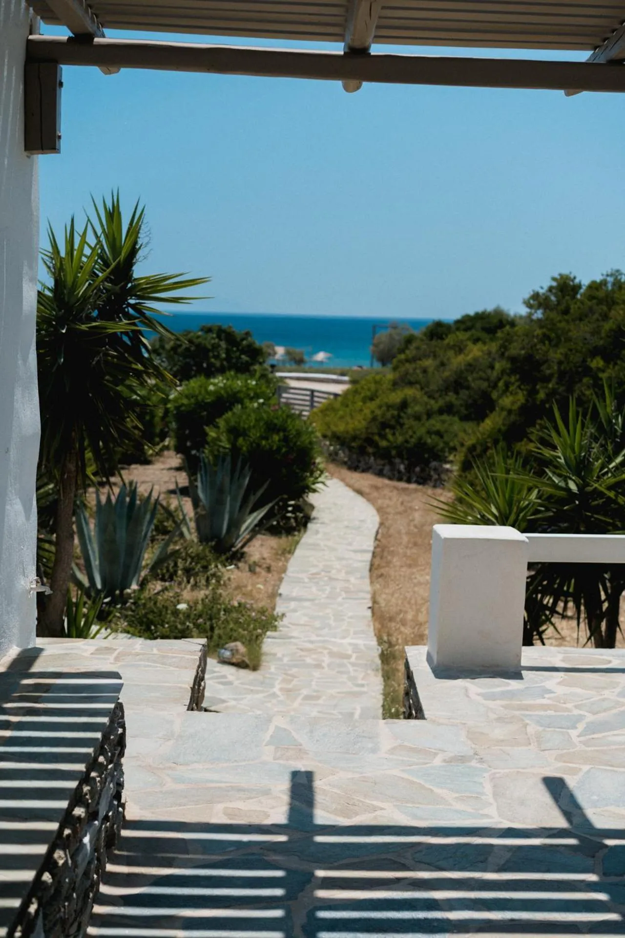 Balcony/Terrace in Soros Beach Antiparos
