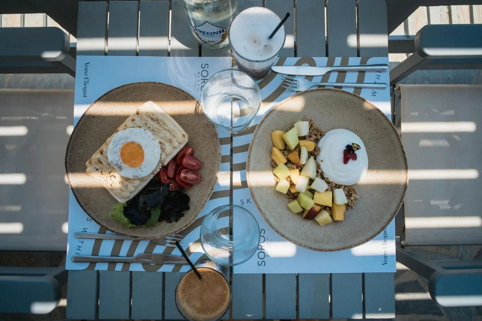 Food and drinks in Soros Beach Antiparos Food and drinks in Soros Beach Antiparos