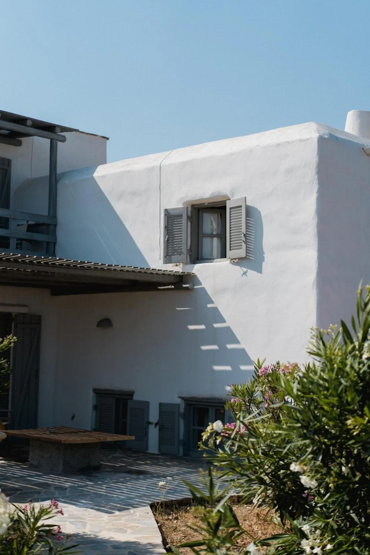 Patio in Soros Beach Antiparos