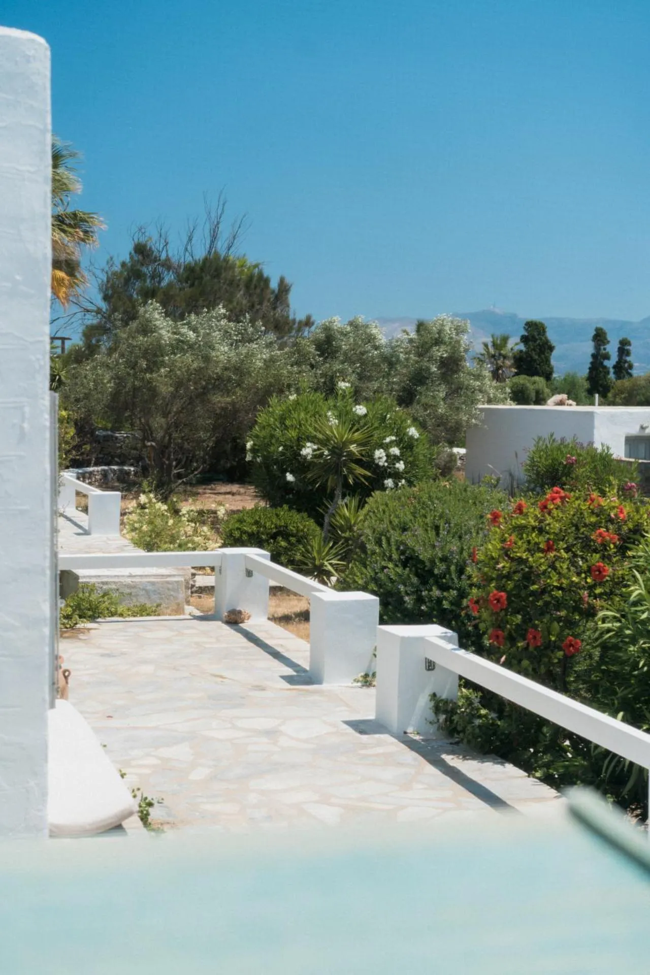 Garden in Soros Beach Antiparos