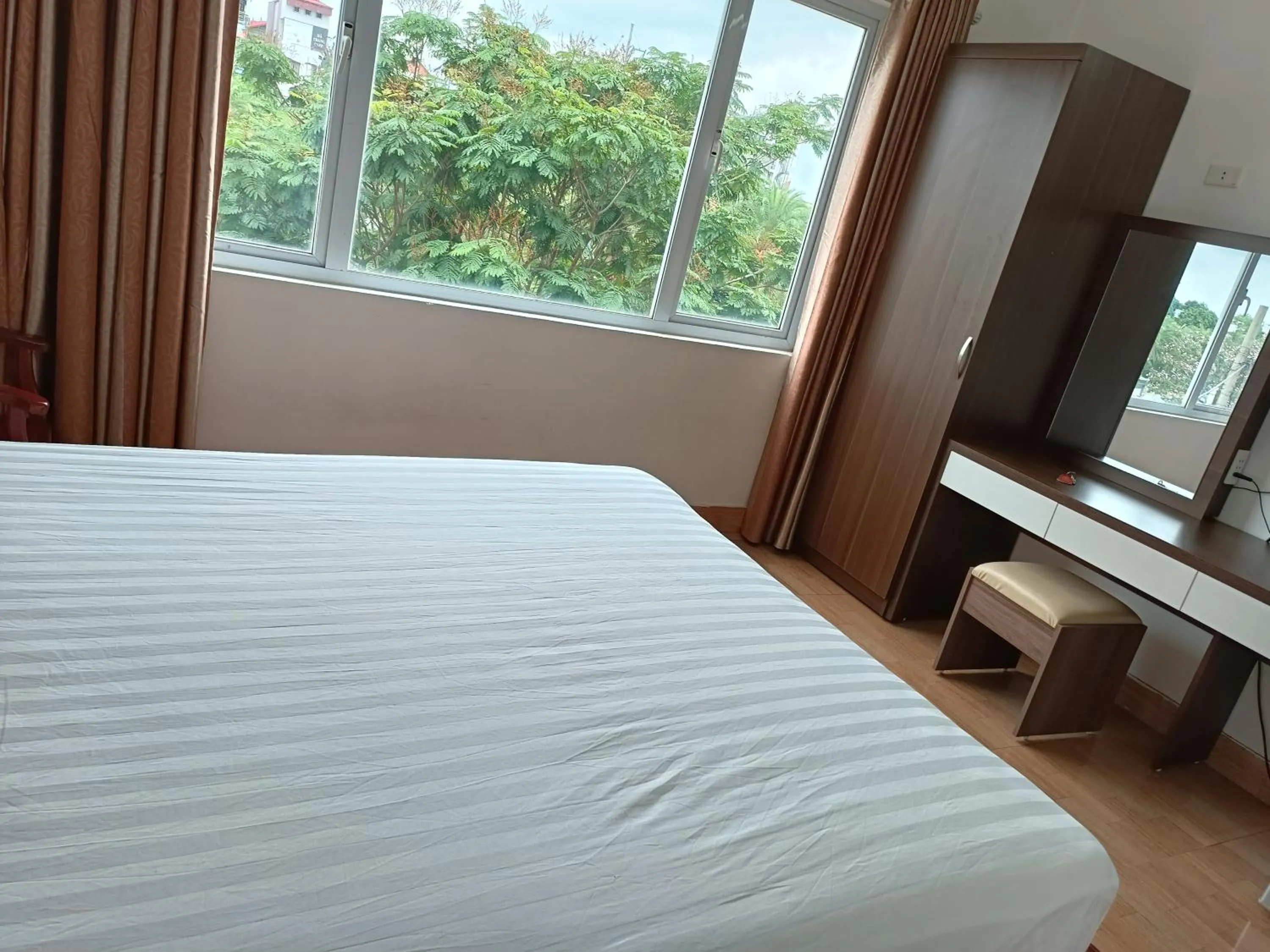 Bed in Anh Duong Hotel