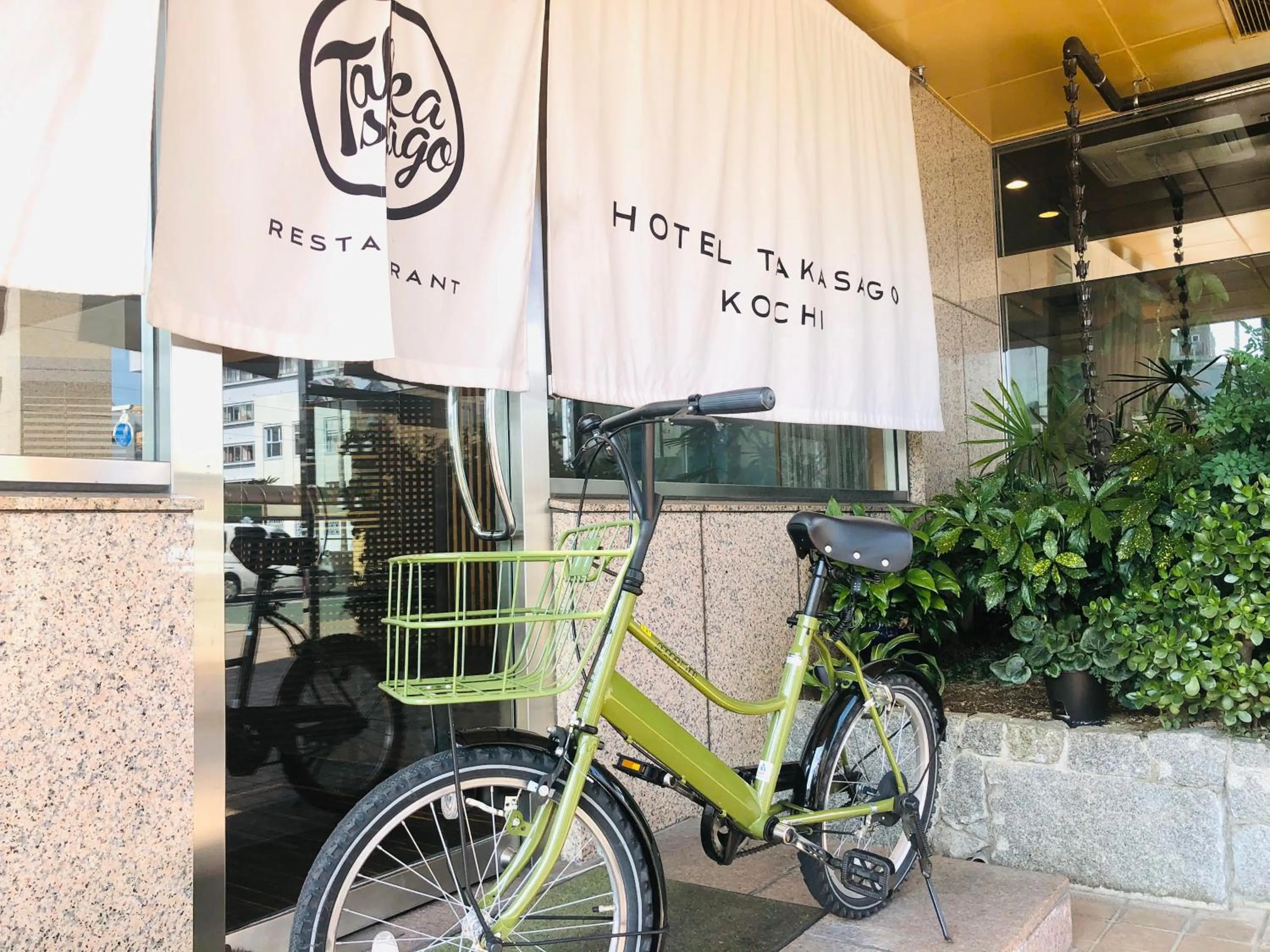 Cycling in Hotel Takasago