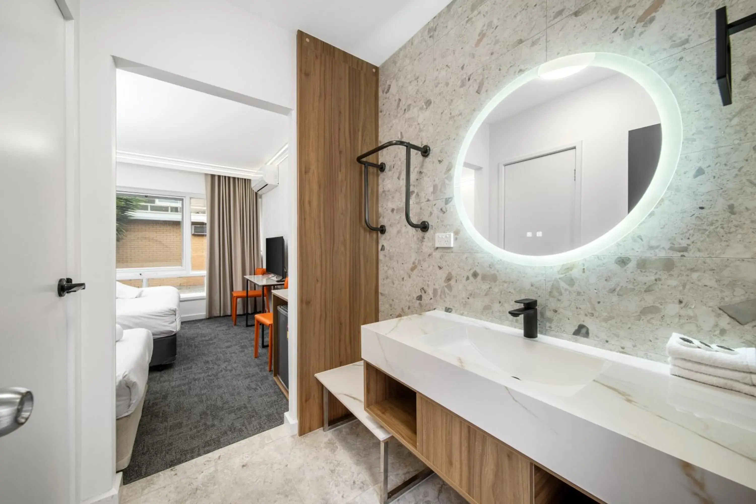 Twin Room in Kingsway Motel Geelong Twin Room in Kingsway Motel Geelong