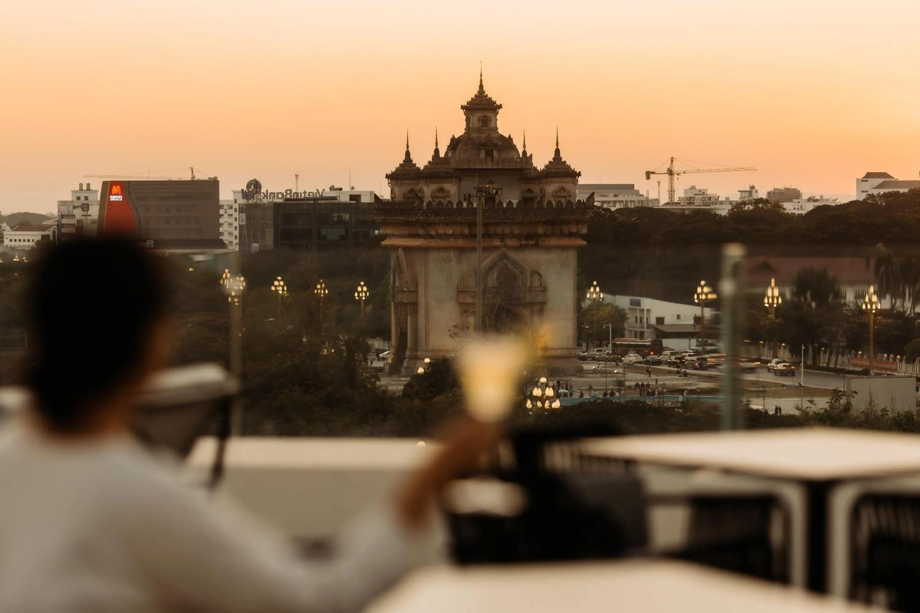 Restaurant/places to eat in Souphattra Hotel Vientiane