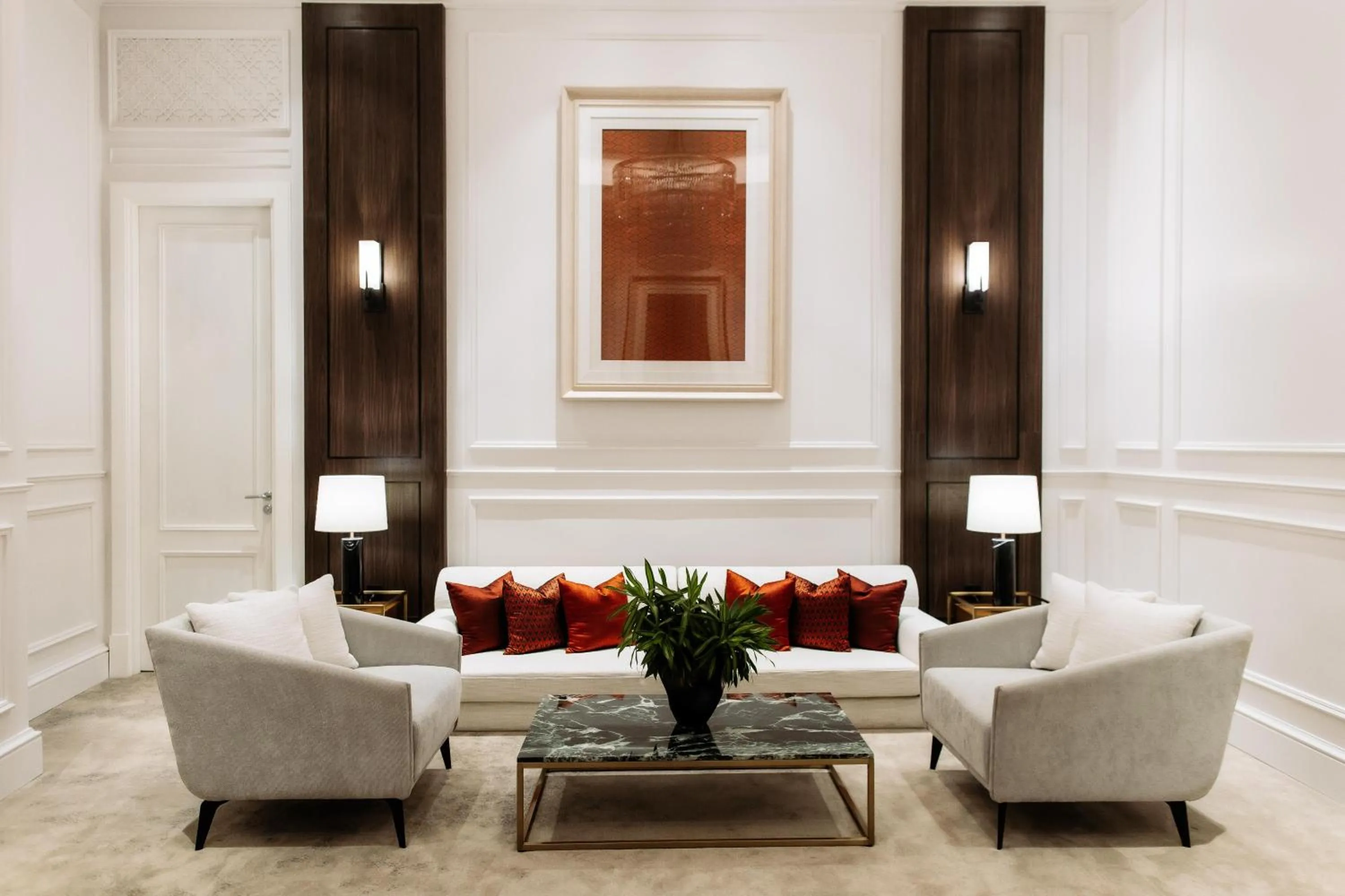 Living room in Souphattra Hotel Vientiane