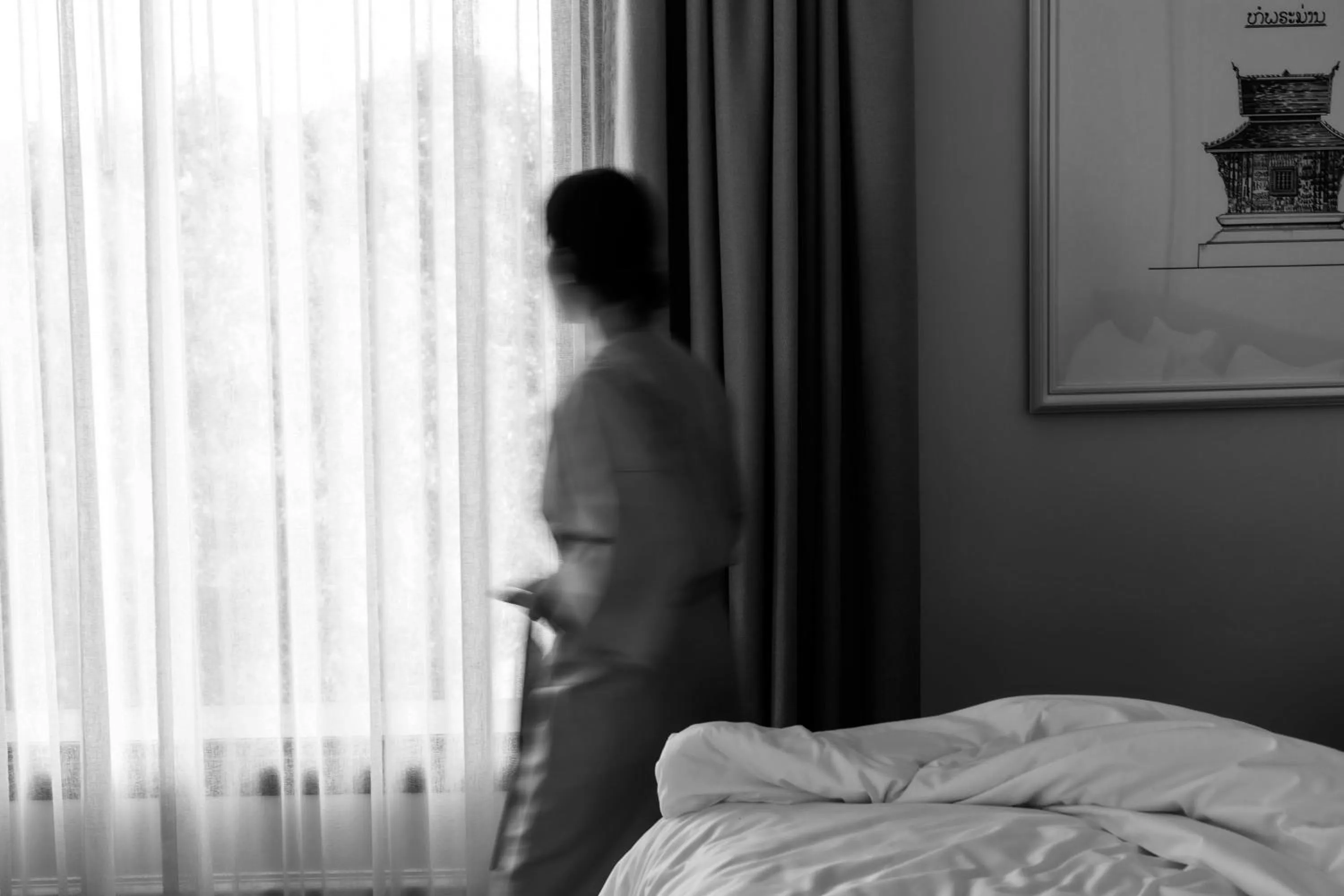 Bedroom, Bed in Souphattra Hotel Vientiane