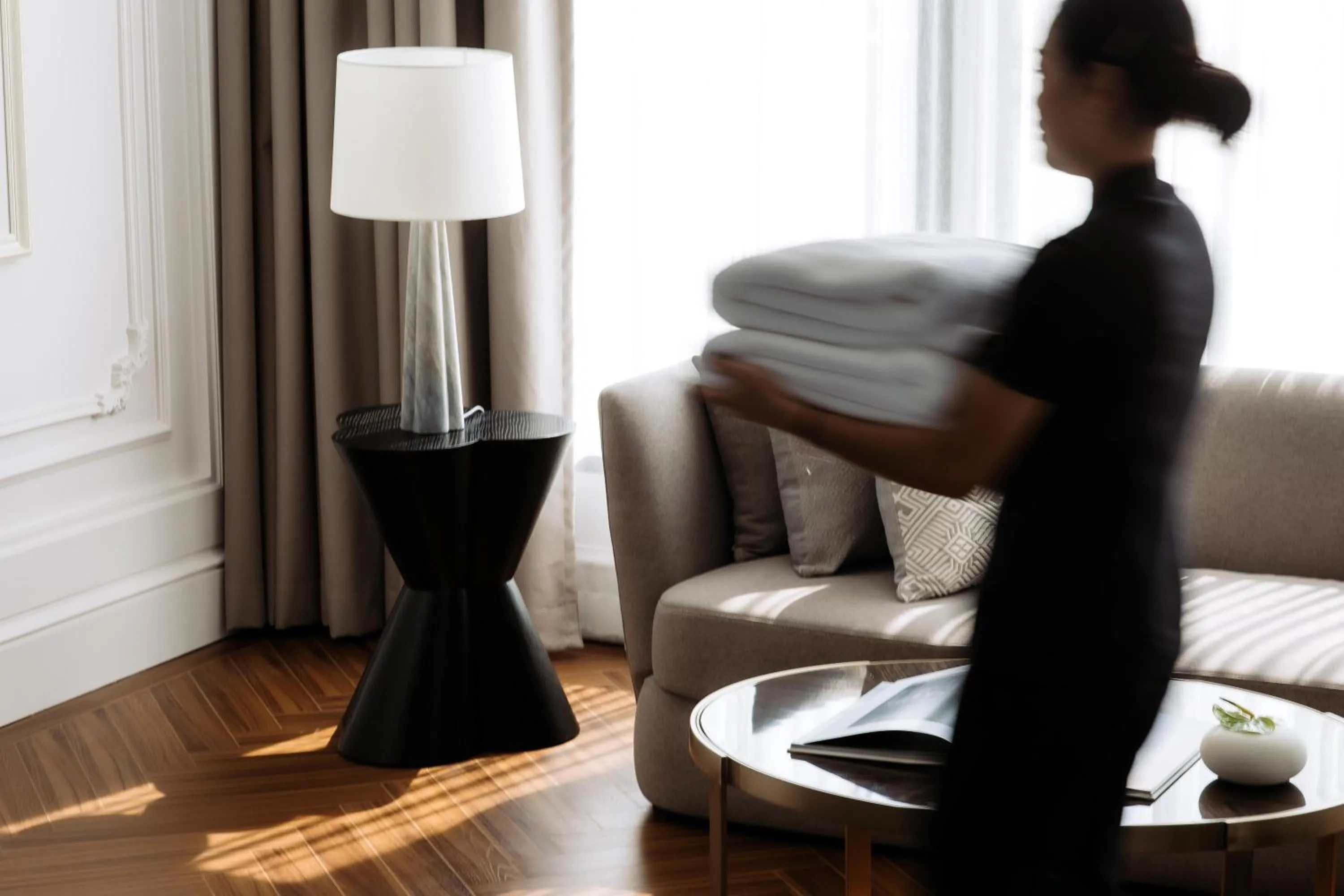 Decorative detail in Souphattra Hotel Vientiane